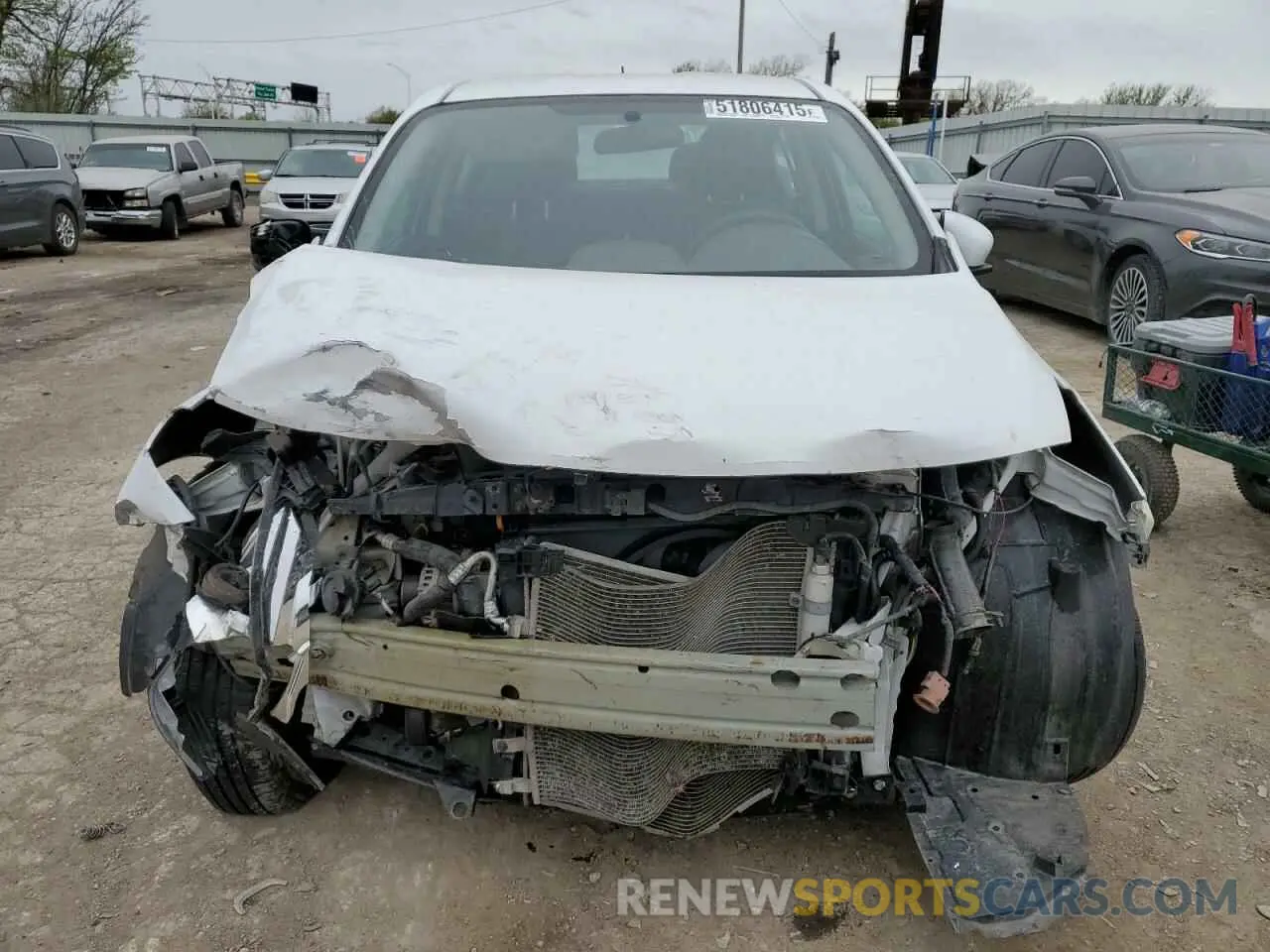 5 Photograph of a damaged car 3N1CN7AP8KL824078 NISSAN VERSA 2019