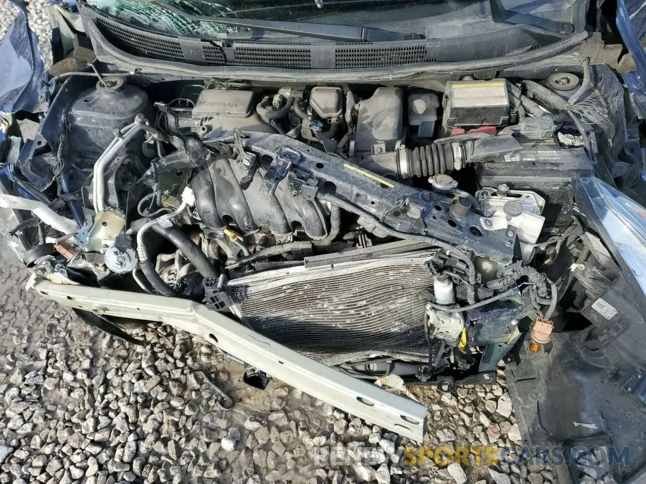 11 Фотография поврежденного автомобиля 3N1CN7AP8KL826560 NISSAN VERSA 2019