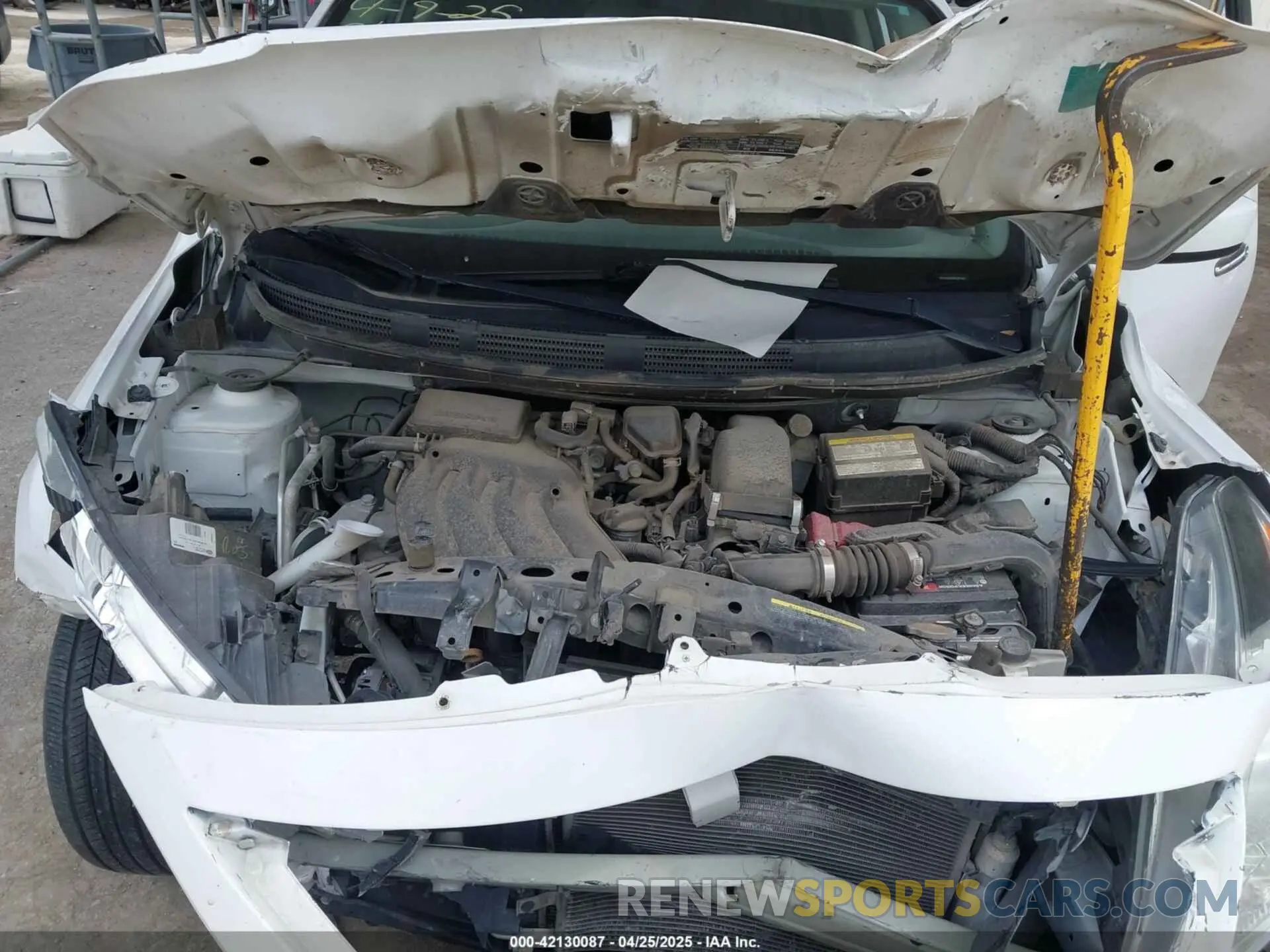 10 Photograph of a damaged car 3N1CN7AP8KL831449 NISSAN VERSA 2019