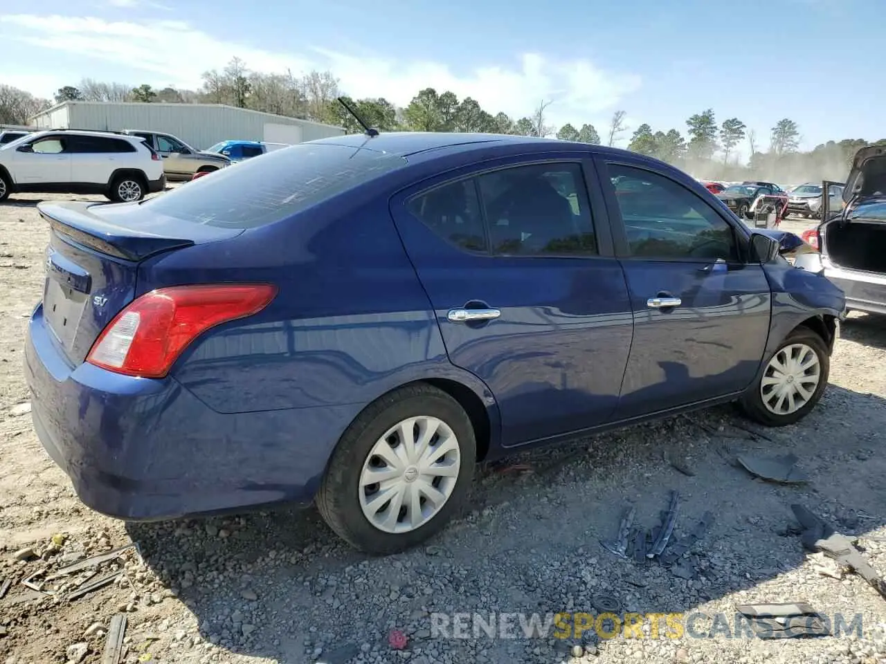 3 Фотография поврежденного автомобиля 3N1CN7AP8KL848395 NISSAN VERSA 2019
