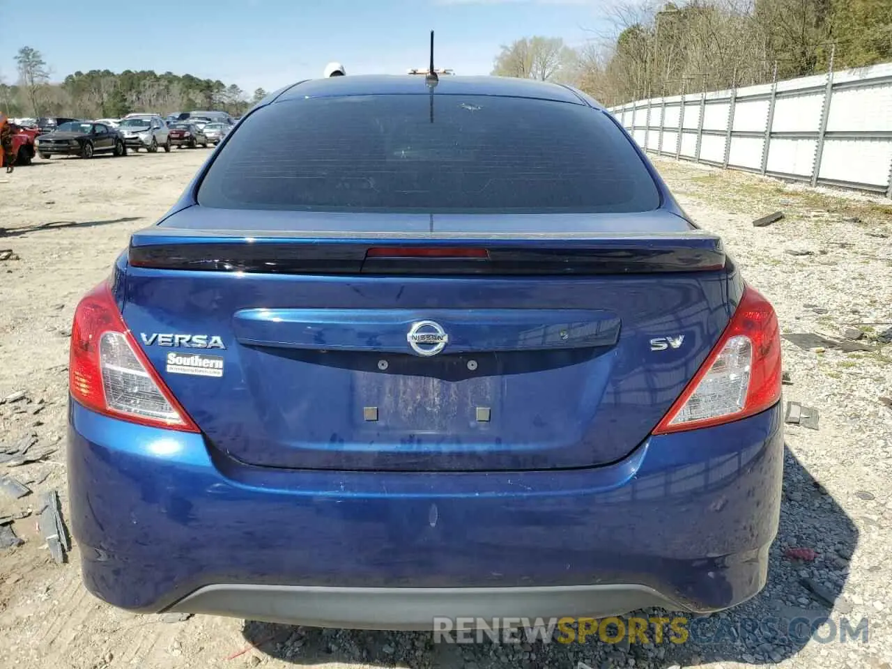 6 Фотография поврежденного автомобиля 3N1CN7AP8KL848395 NISSAN VERSA 2019