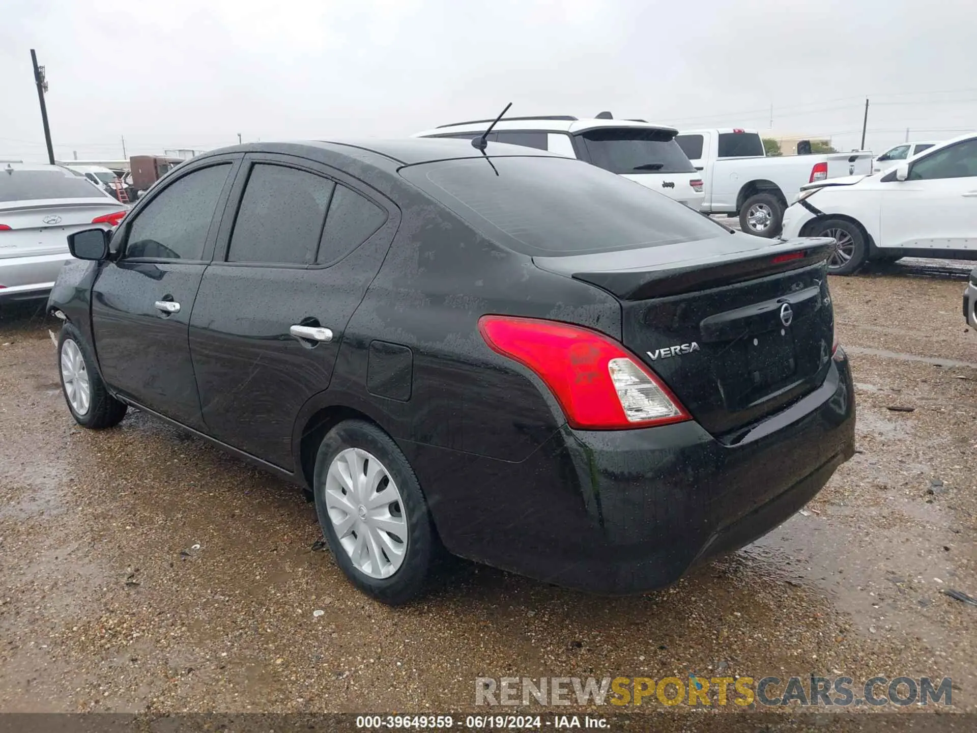 3 Photograph of a damaged car 3N1CN7AP8KL850101 NISSAN VERSA 2019