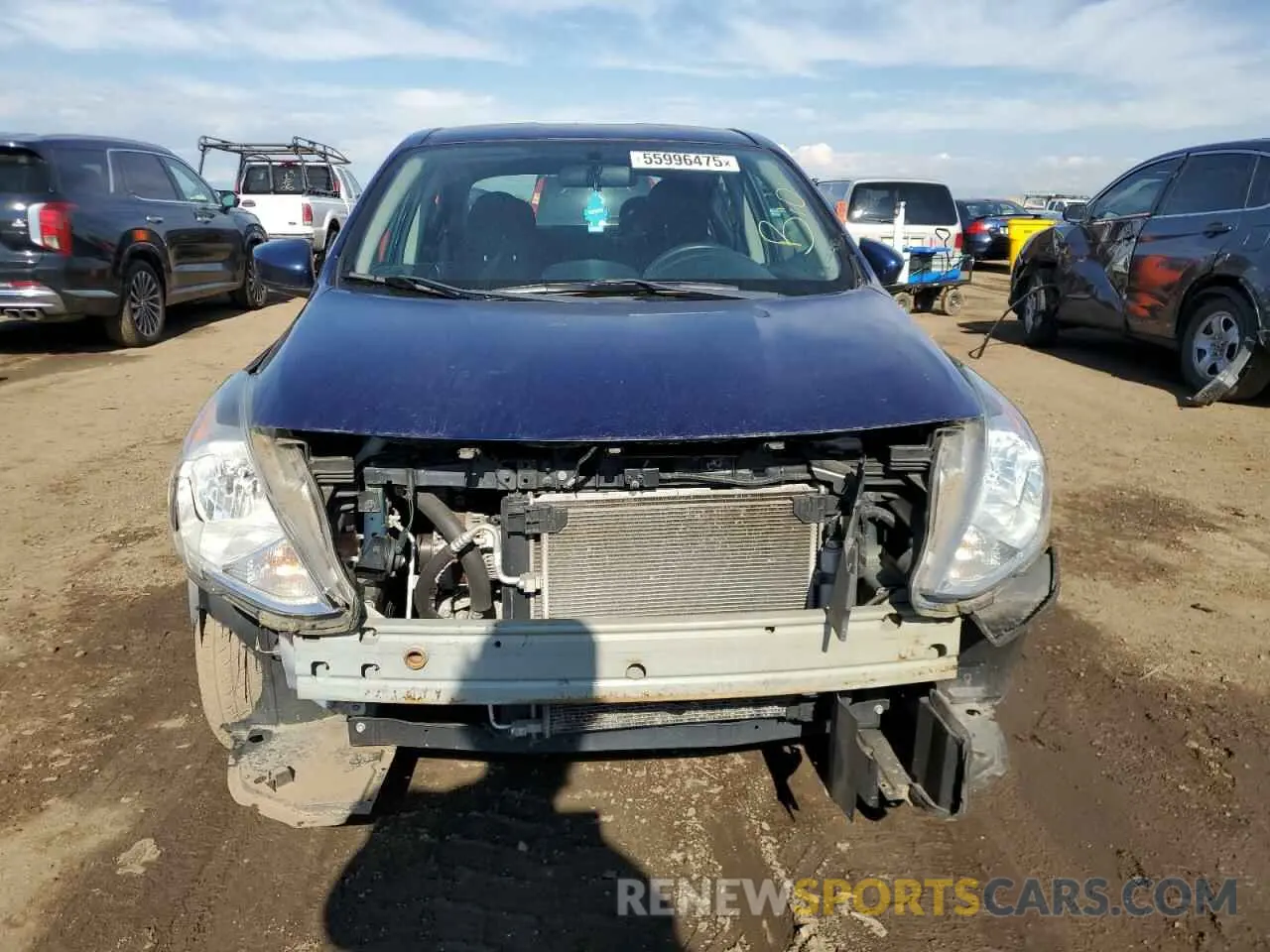 5 Photograph of a damaged car 3N1CN7AP8KL851765 NISSAN VERSA 2019