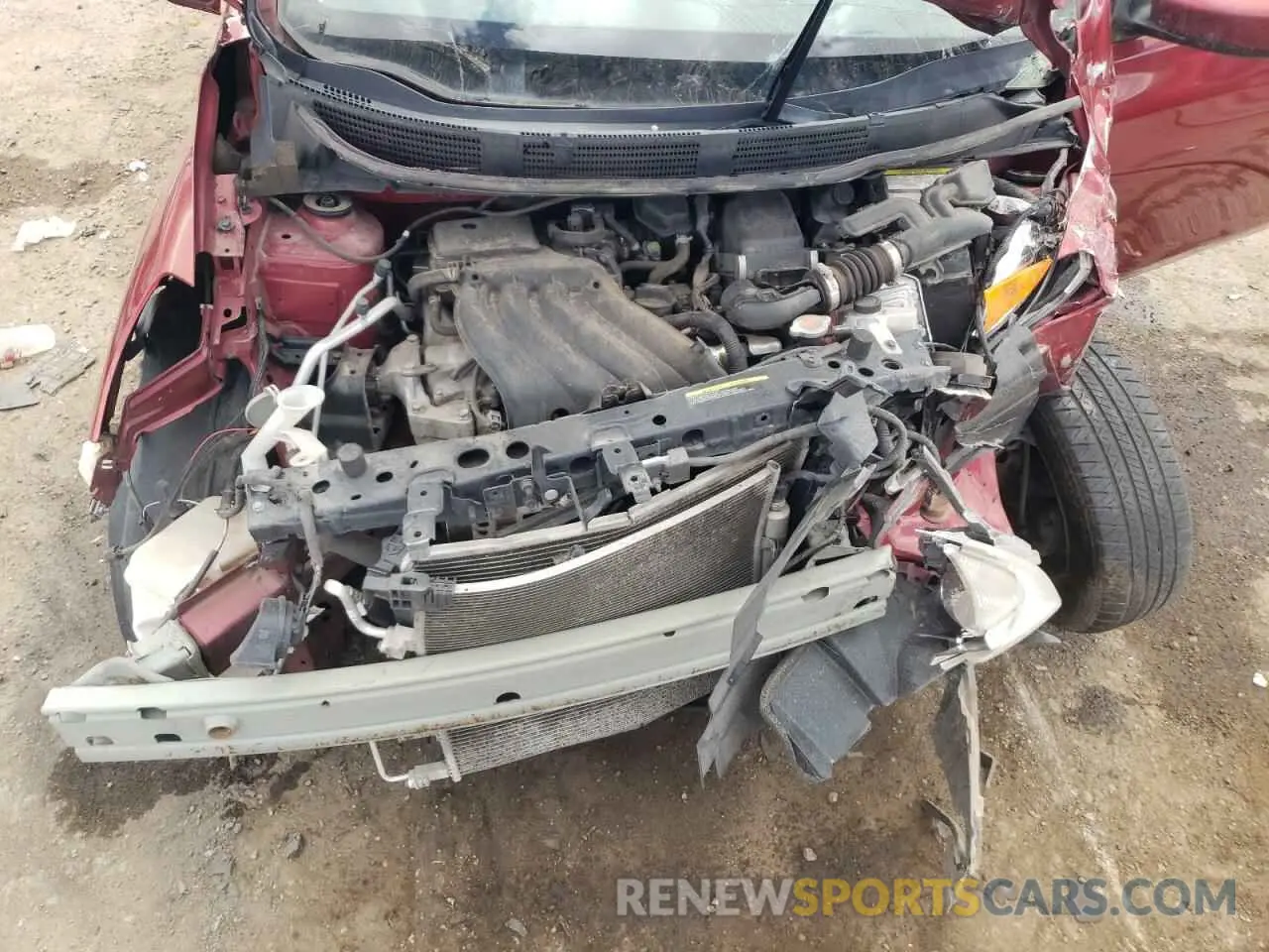 11 Photograph of a damaged car 3N1CN7AP8KL861356 NISSAN VERSA 2019