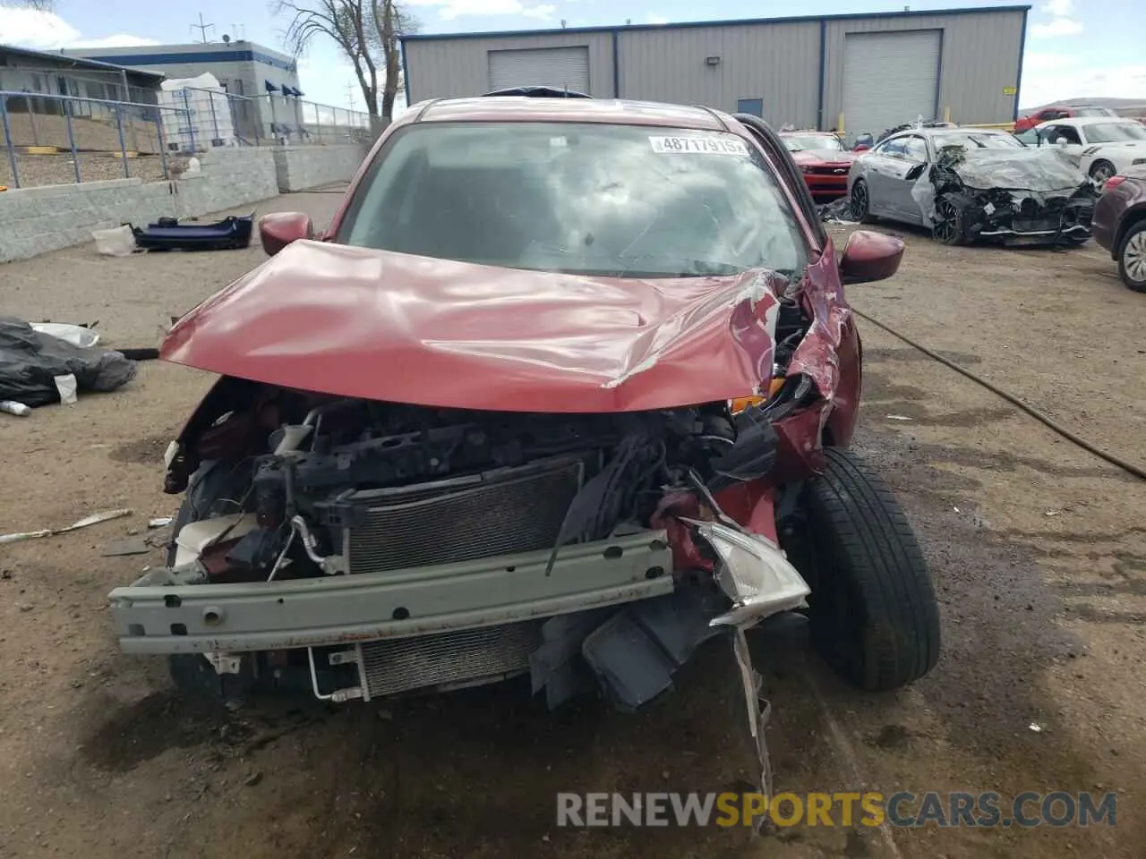 5 Photograph of a damaged car 3N1CN7AP8KL861356 NISSAN VERSA 2019
