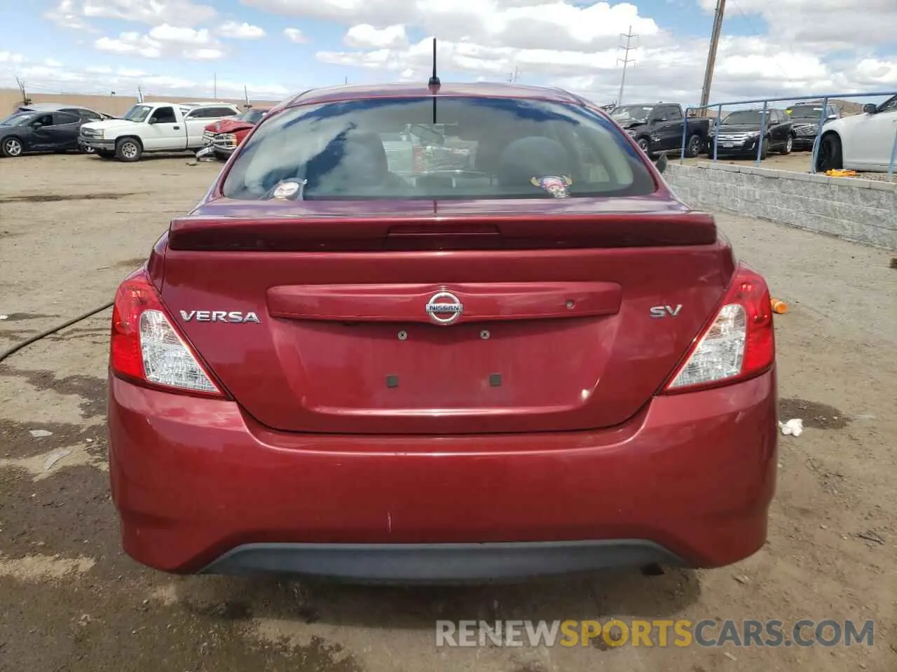 6 Photograph of a damaged car 3N1CN7AP8KL861356 NISSAN VERSA 2019