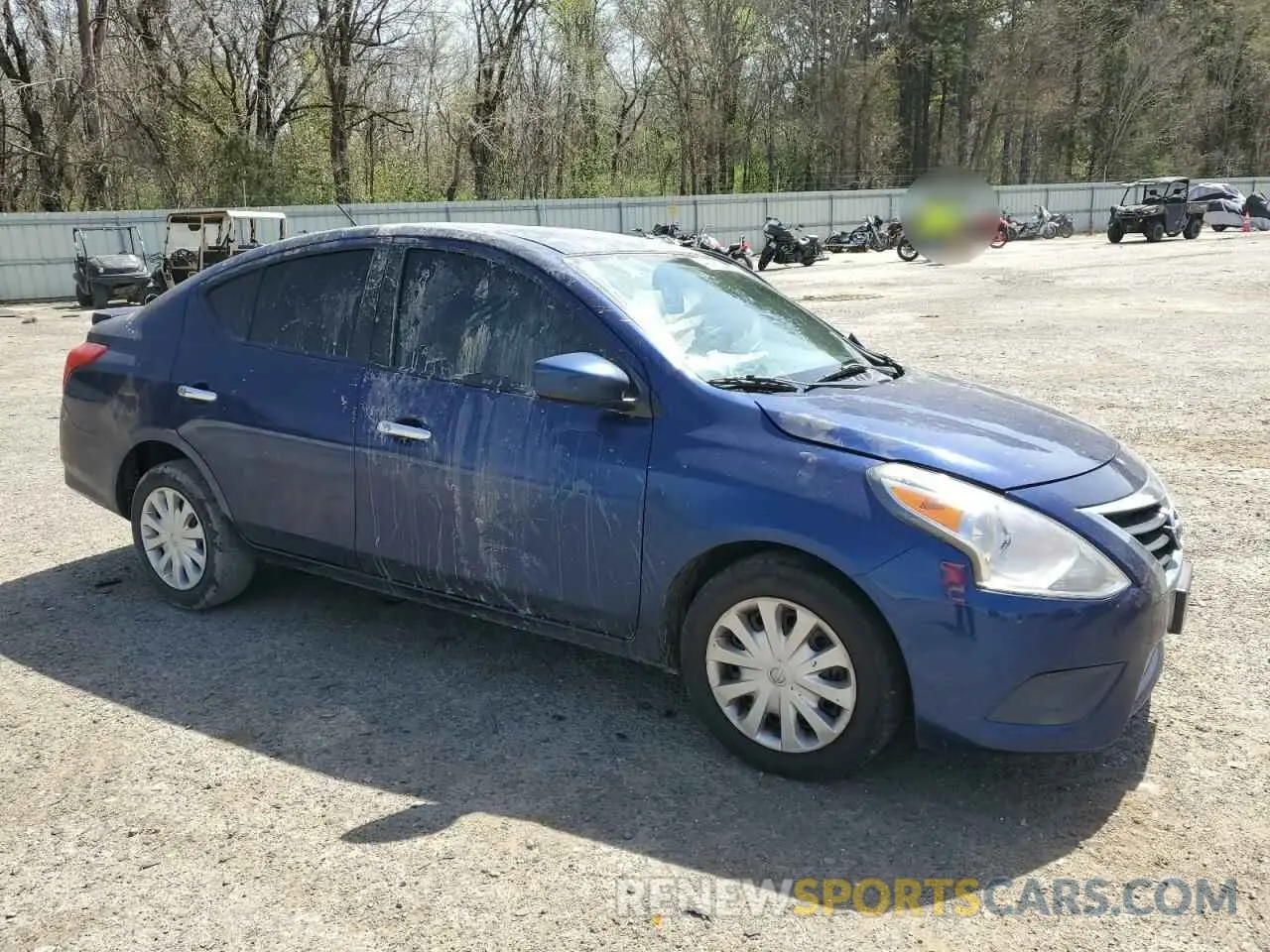 4 Photograph of a damaged car 3N1CN7AP8KL862264 NISSAN VERSA 2019