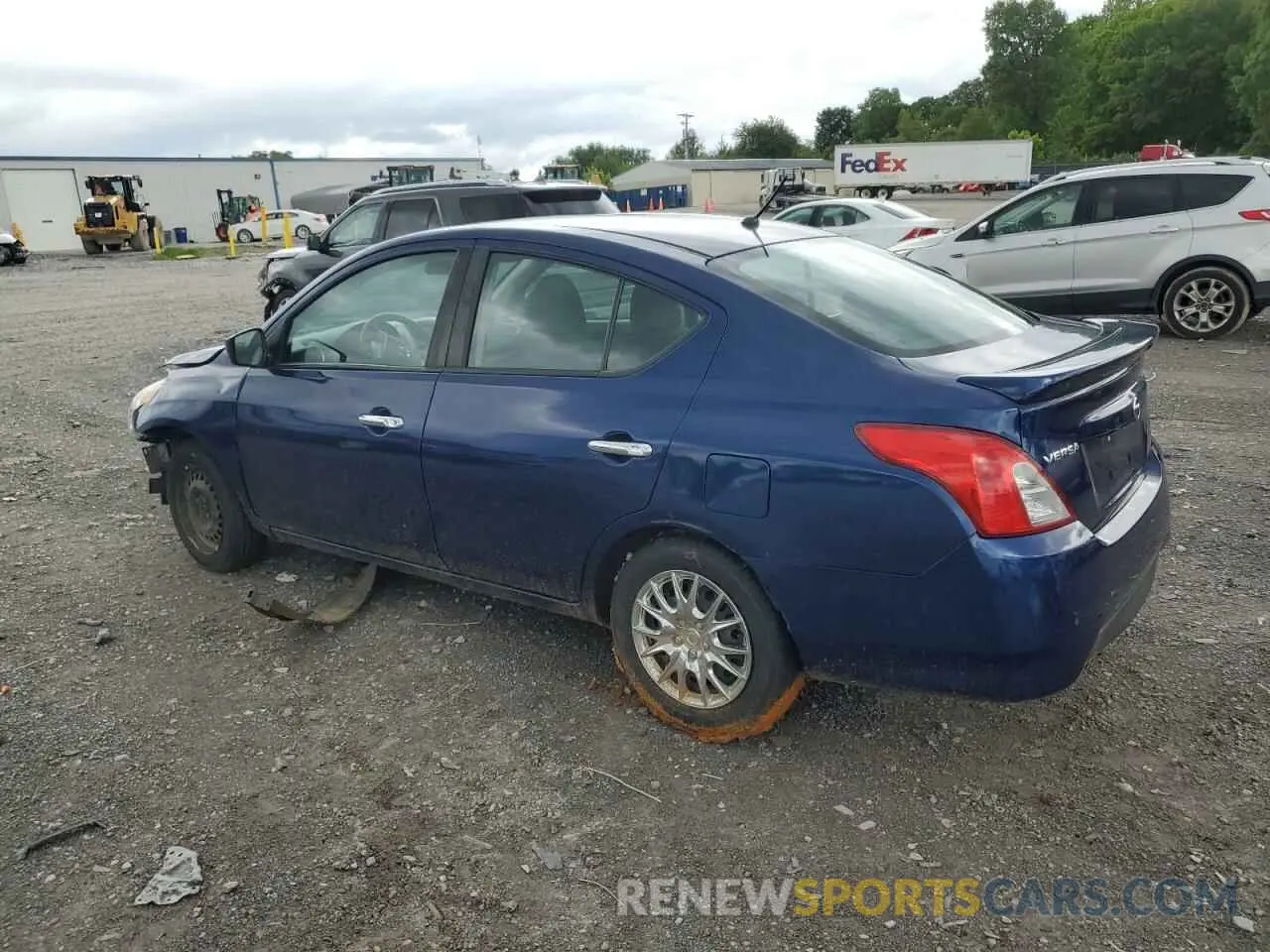 2 Фотография поврежденного автомобиля 3N1CN7AP8KL864080 NISSAN VERSA 2019