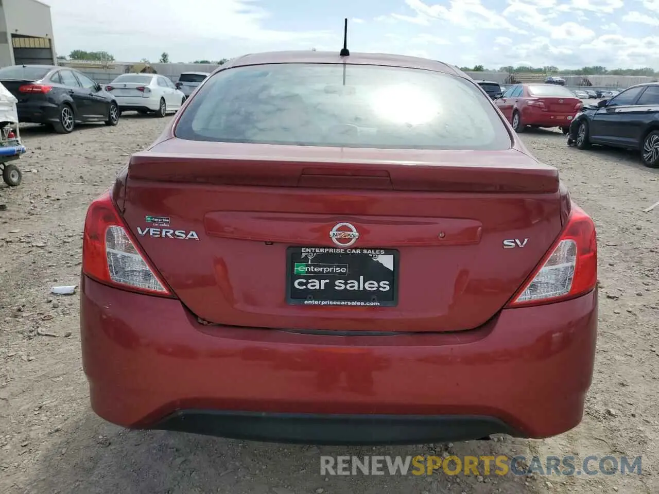 6 Photograph of a damaged car 3N1CN7AP8KL871532 NISSAN VERSA 2019