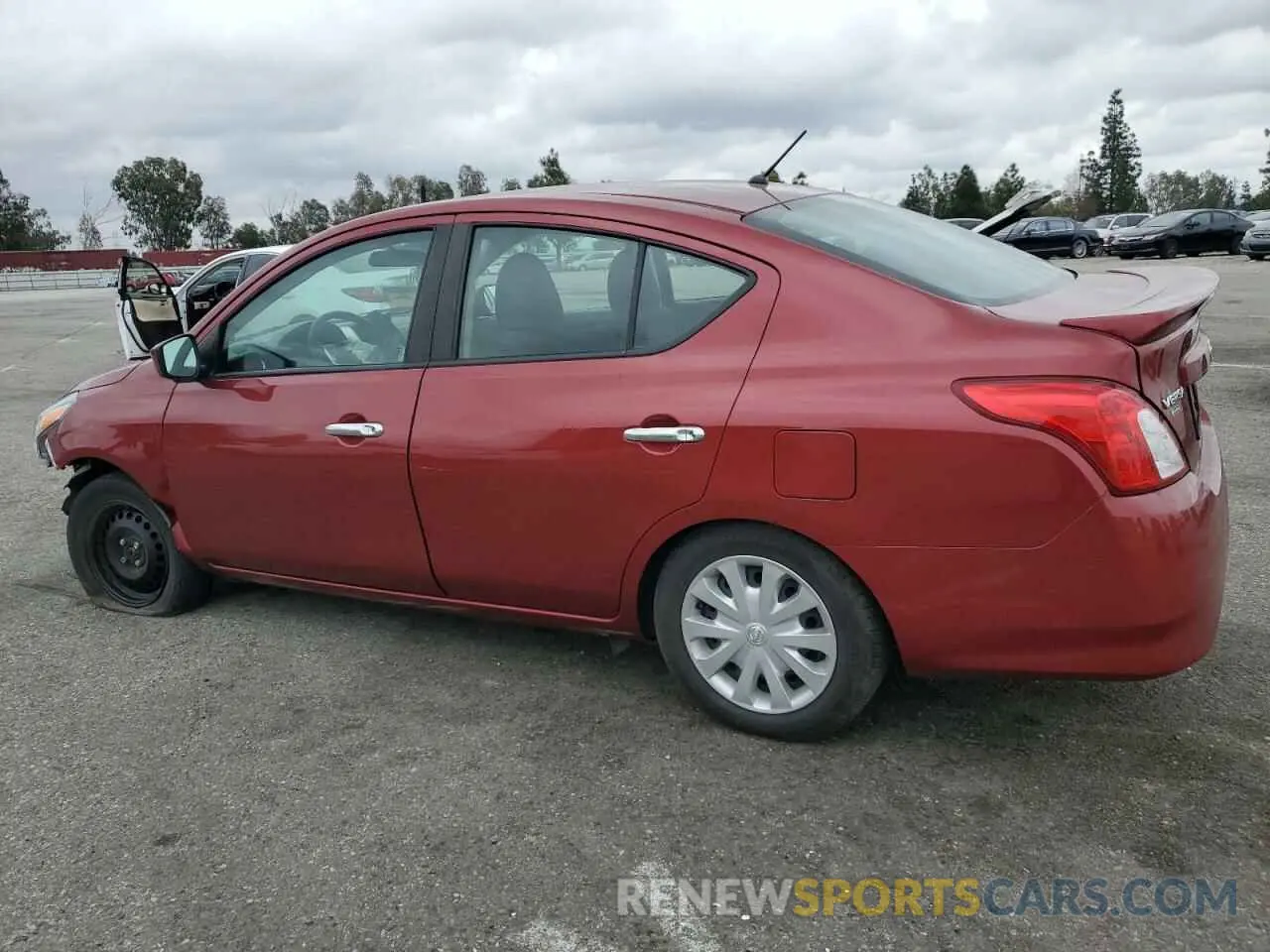 2 Photograph of a damaged car 3N1CN7AP8KL876858 NISSAN VERSA 2019