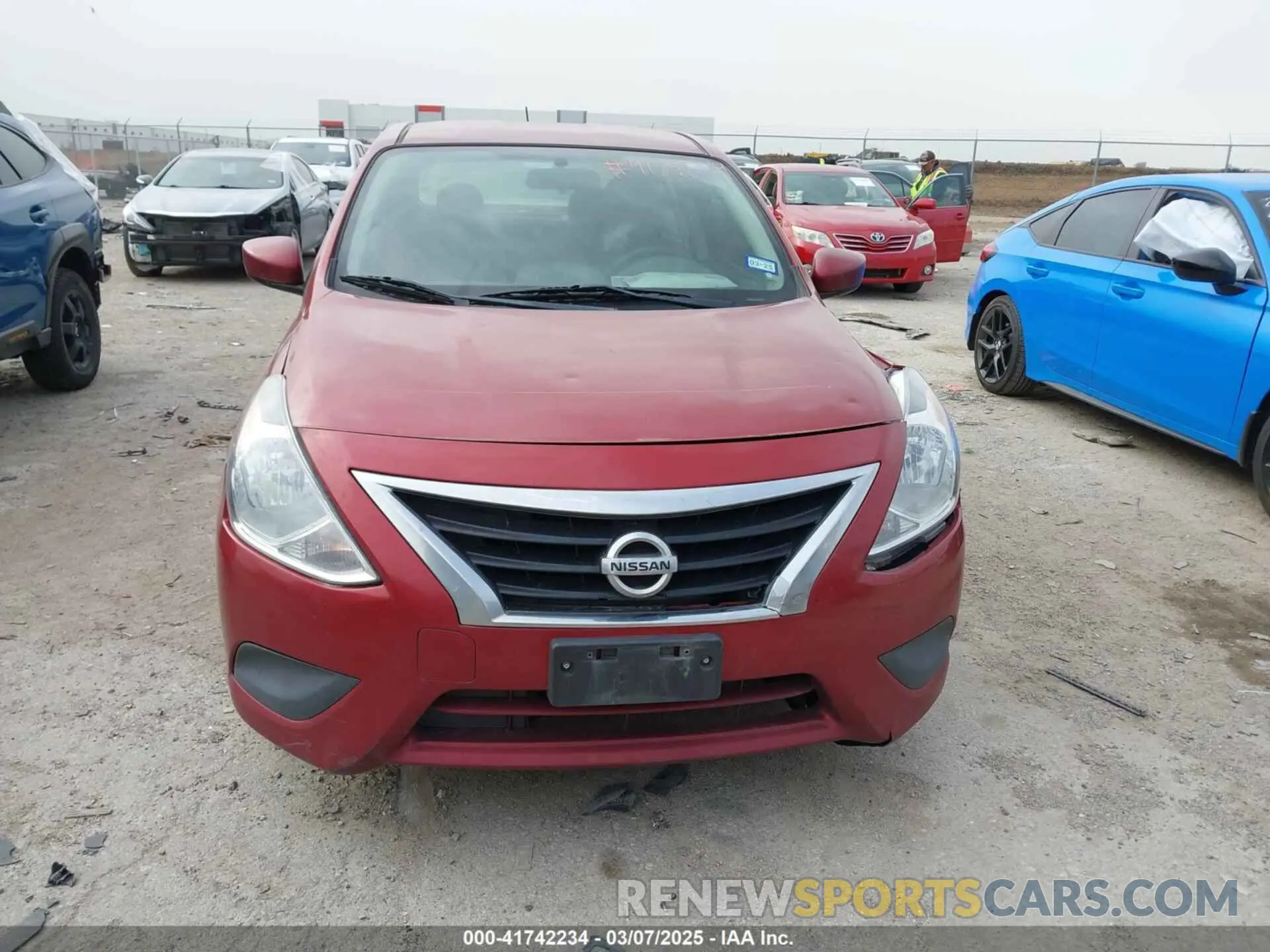 13 Photograph of a damaged car 3N1CN7AP9KL818340 NISSAN VERSA 2019