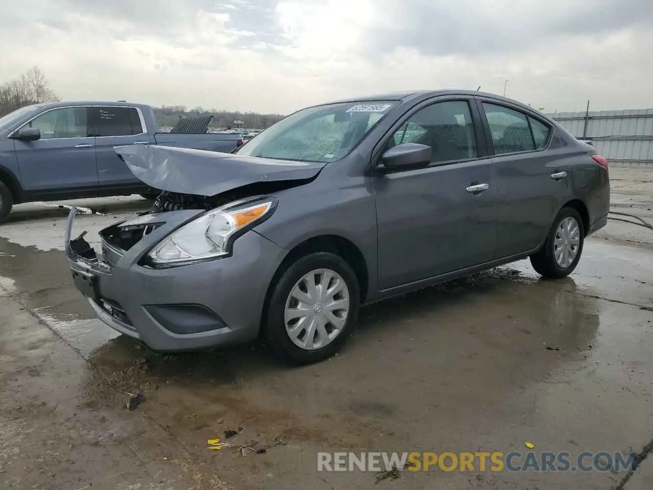 1 Фотография поврежденного автомобиля 3N1CN7AP9KL821500 NISSAN VERSA 2019