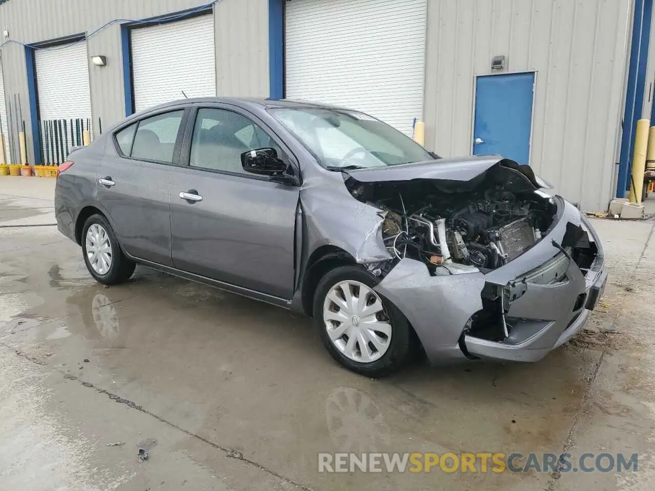 4 Фотография поврежденного автомобиля 3N1CN7AP9KL821500 NISSAN VERSA 2019