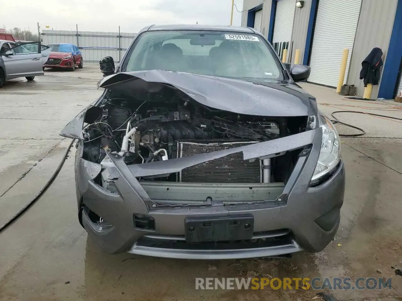5 Фотография поврежденного автомобиля 3N1CN7AP9KL821500 NISSAN VERSA 2019