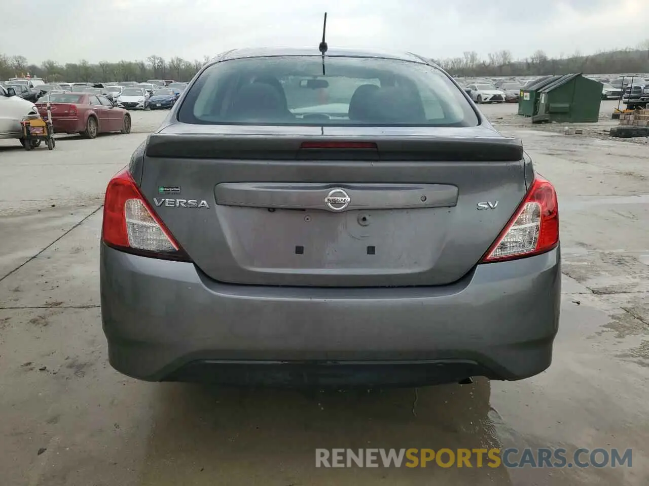 6 Фотография поврежденного автомобиля 3N1CN7AP9KL821500 NISSAN VERSA 2019