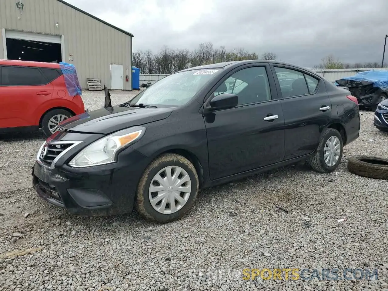 1 Photograph of a damaged car 3N1CN7AP9KL840774 NISSAN VERSA 2019