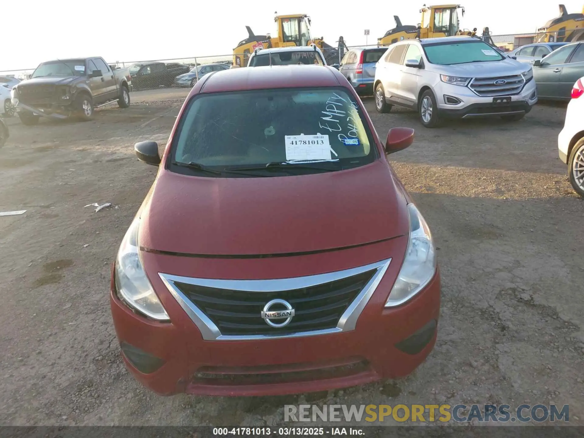 13 Photograph of a damaged car 3N1CN7AP9KL841097 NISSAN VERSA 2019