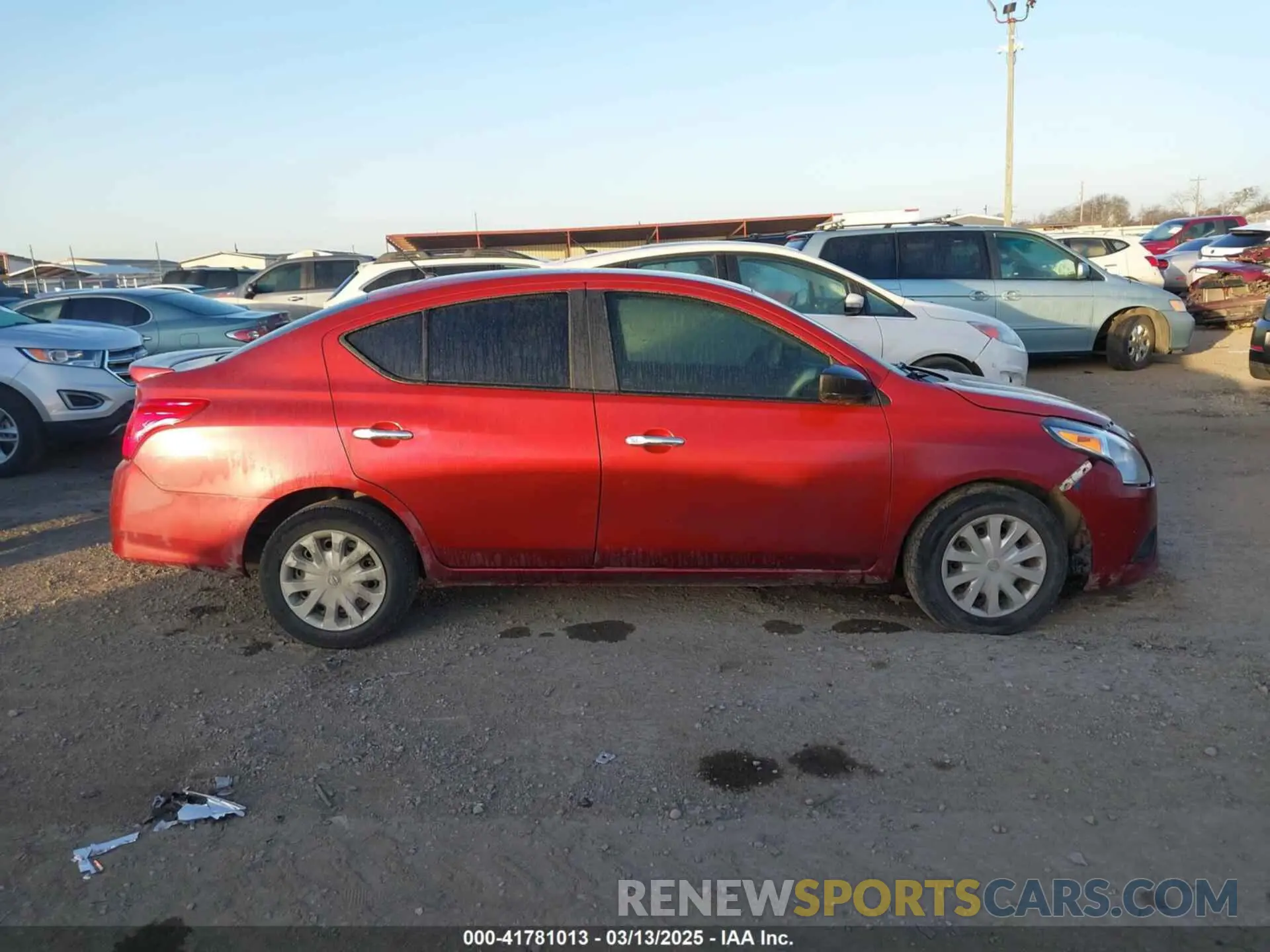 14 Photograph of a damaged car 3N1CN7AP9KL841097 NISSAN VERSA 2019