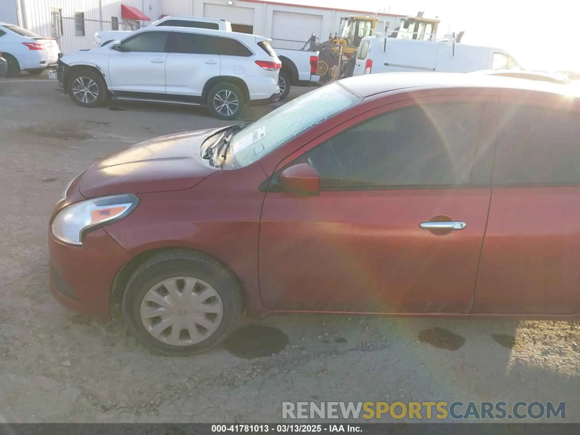 15 Photograph of a damaged car 3N1CN7AP9KL841097 NISSAN VERSA 2019