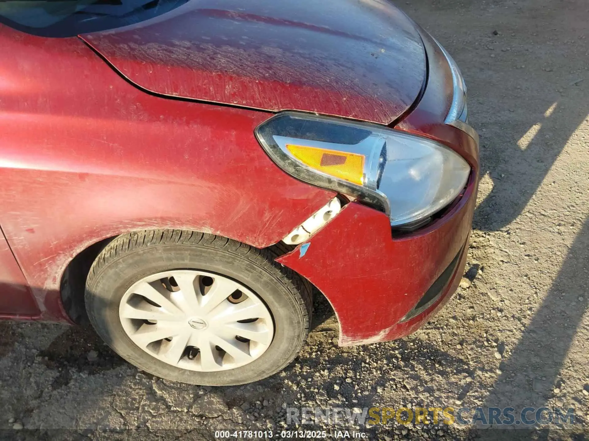 19 Photograph of a damaged car 3N1CN7AP9KL841097 NISSAN VERSA 2019