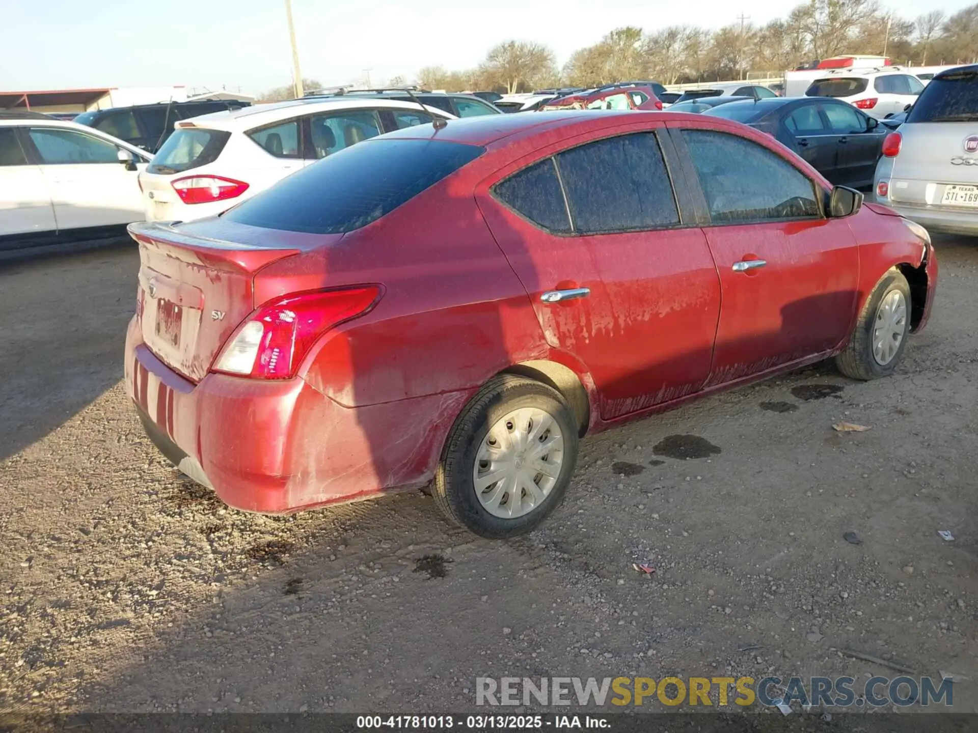 4 Photograph of a damaged car 3N1CN7AP9KL841097 NISSAN VERSA 2019