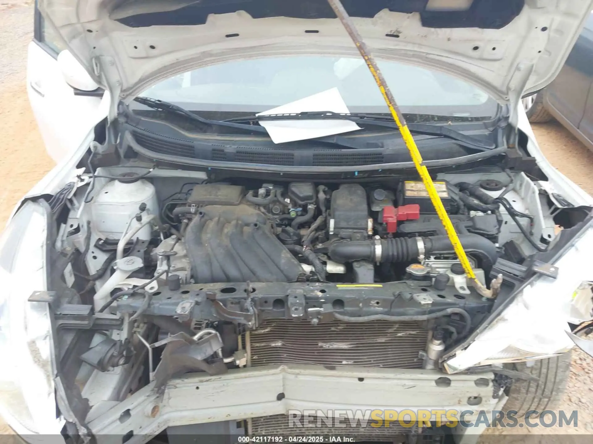 10 Фотография поврежденного автомобиля 3N1CN7AP9KL842119 NISSAN VERSA 2019