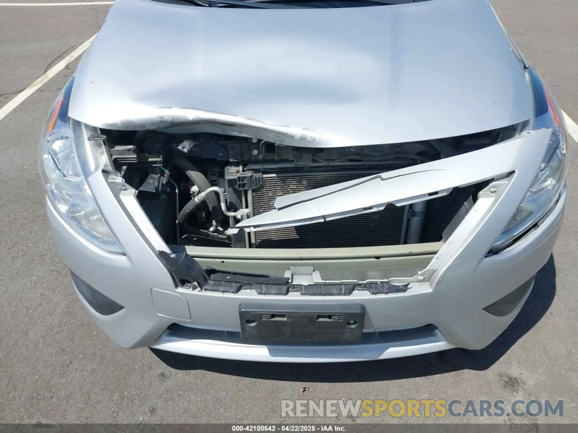 6 Фотография поврежденного автомобиля 3N1CN7AP9KL867893 NISSAN VERSA 2019