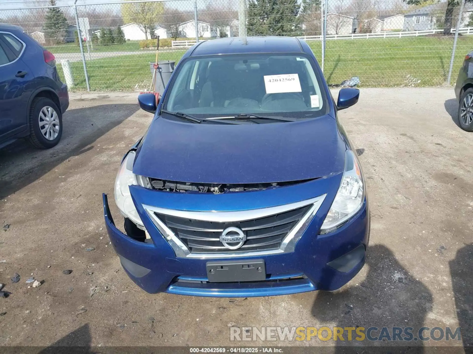 12 Photograph of a damaged car 3N1CN7AP9KL870728 NISSAN VERSA 2019