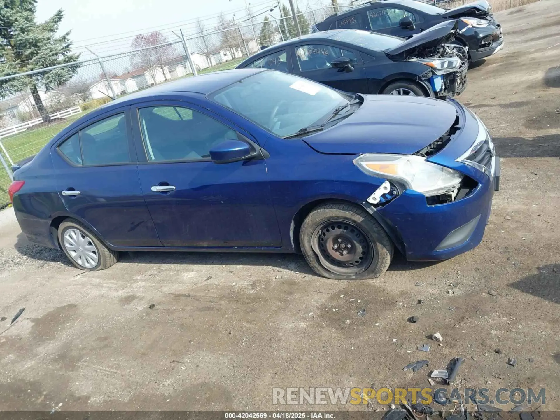 13 Photograph of a damaged car 3N1CN7AP9KL870728 NISSAN VERSA 2019