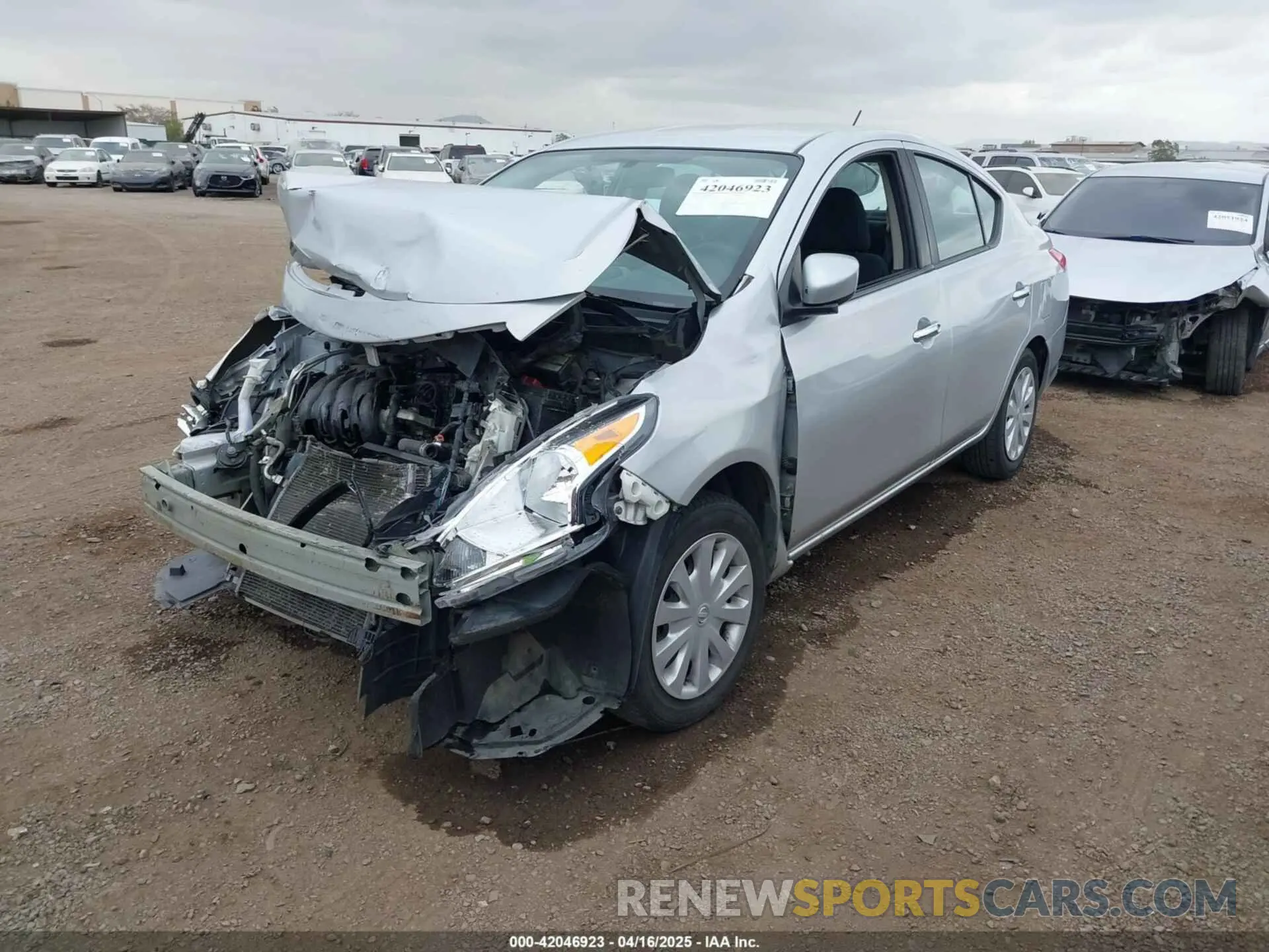 2 Фотография поврежденного автомобиля 3N1CN7APXKL803474 NISSAN VERSA 2019