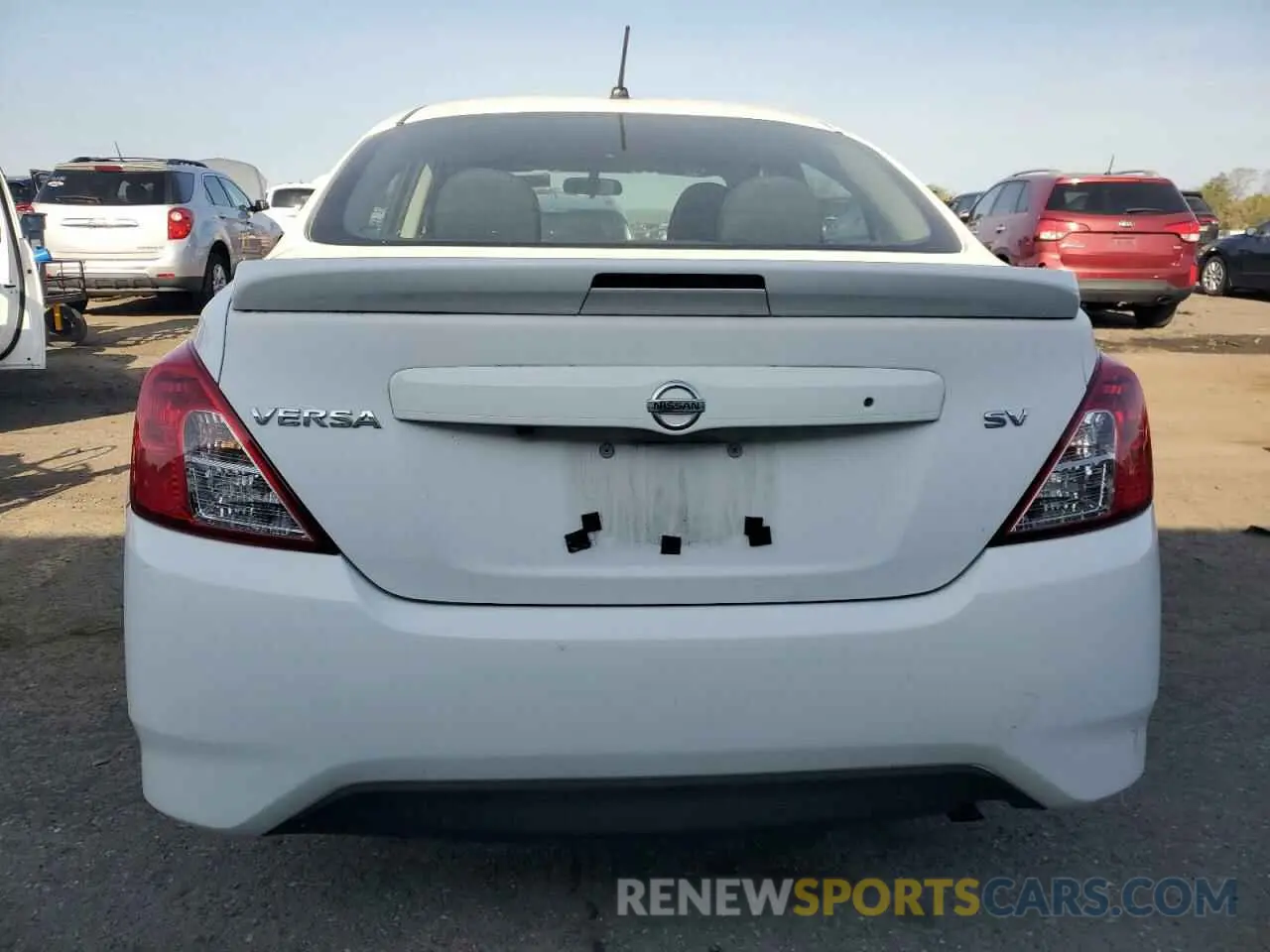 6 Photograph of a damaged car 3N1CN7APXKL813292 NISSAN VERSA 2019