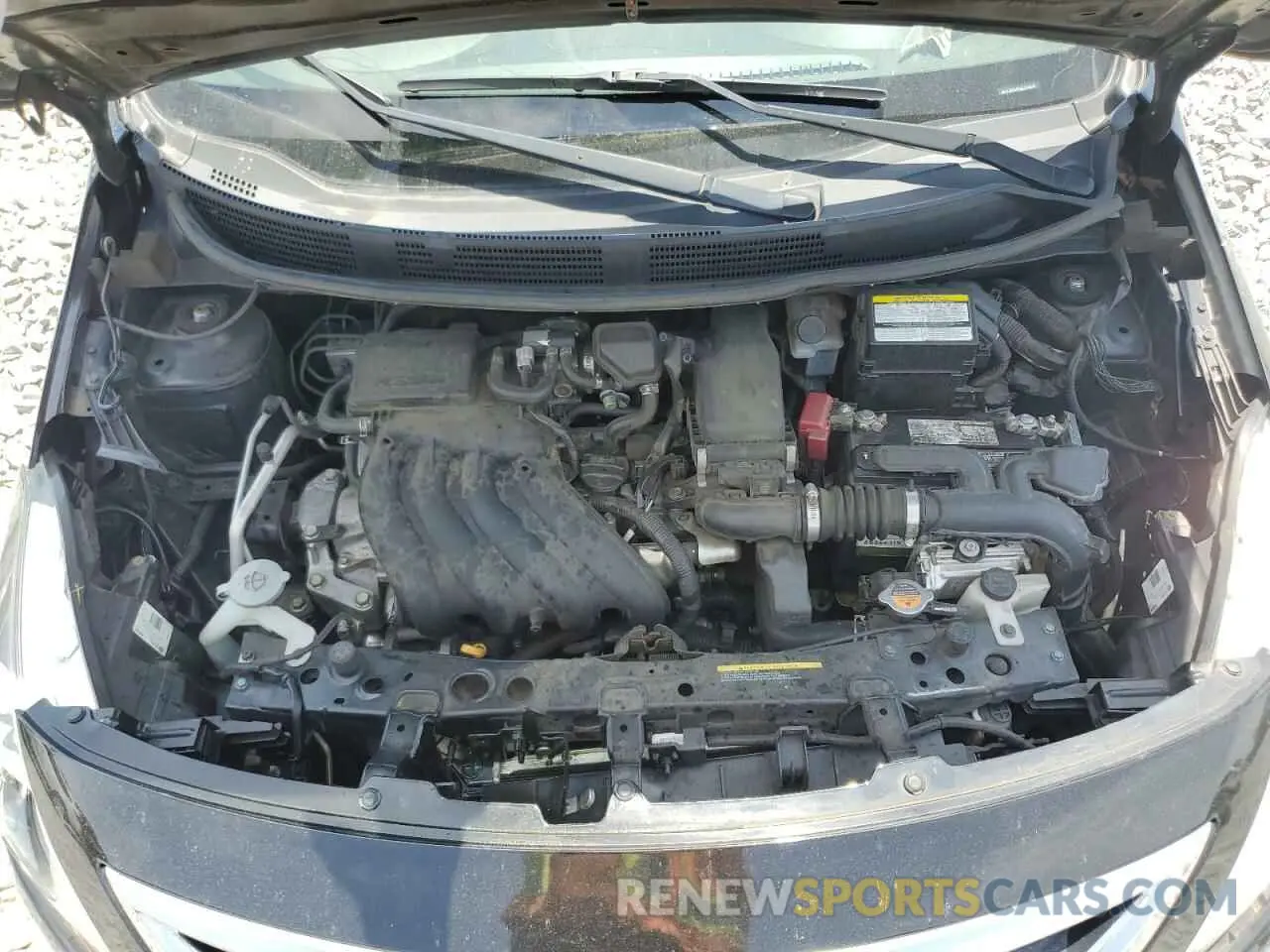 11 Photograph of a damaged car 3N1CN7APXKL814474 NISSAN VERSA 2019