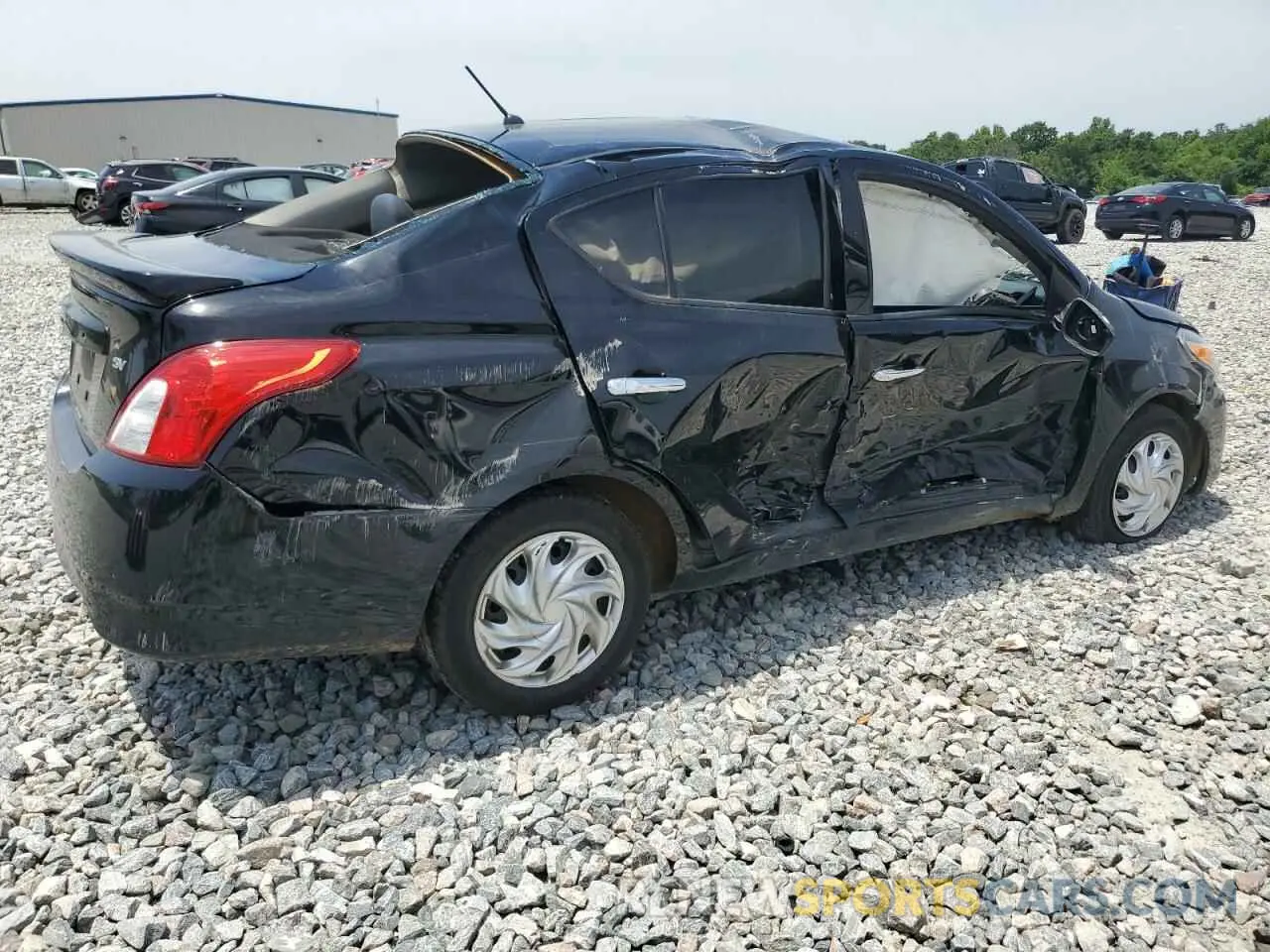 3 Photograph of a damaged car 3N1CN7APXKL814474 NISSAN VERSA 2019