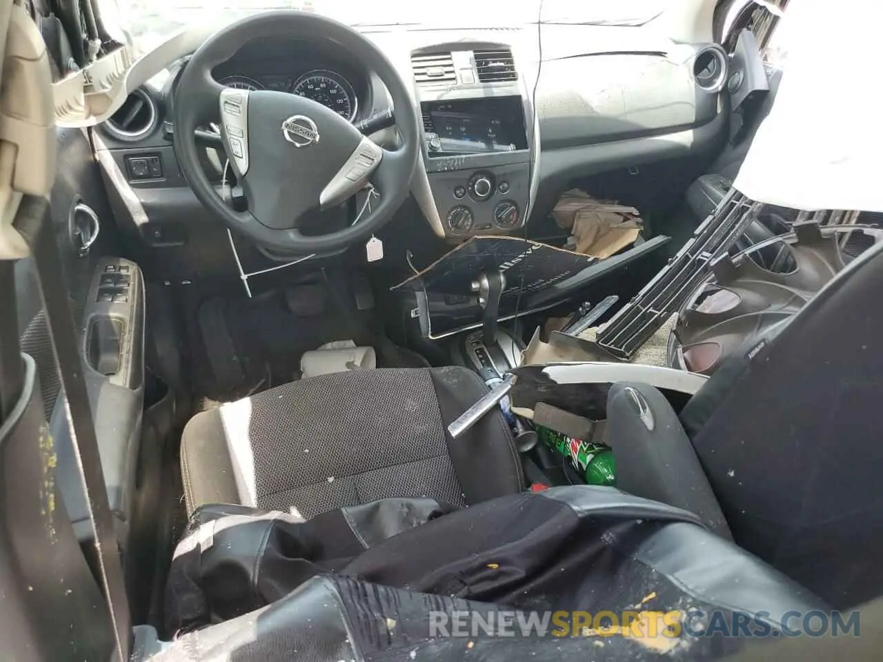 8 Photograph of a damaged car 3N1CN7APXKL814474 NISSAN VERSA 2019