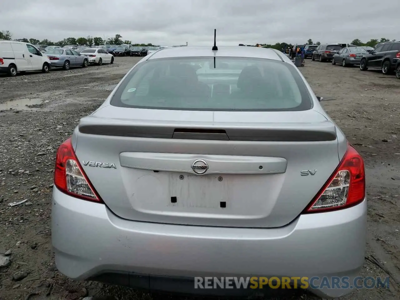6 Photograph of a damaged car 3N1CN7APXKL832974 NISSAN VERSA 2019