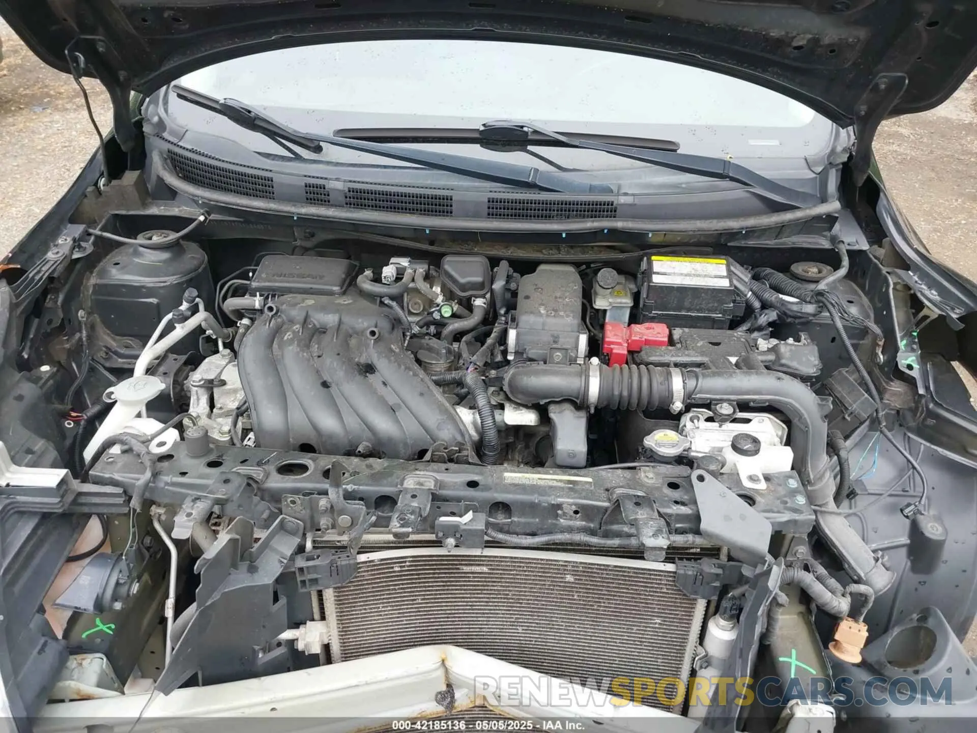 10 Photograph of a damaged car 3N1CN7APXKL846678 NISSAN VERSA 2019
