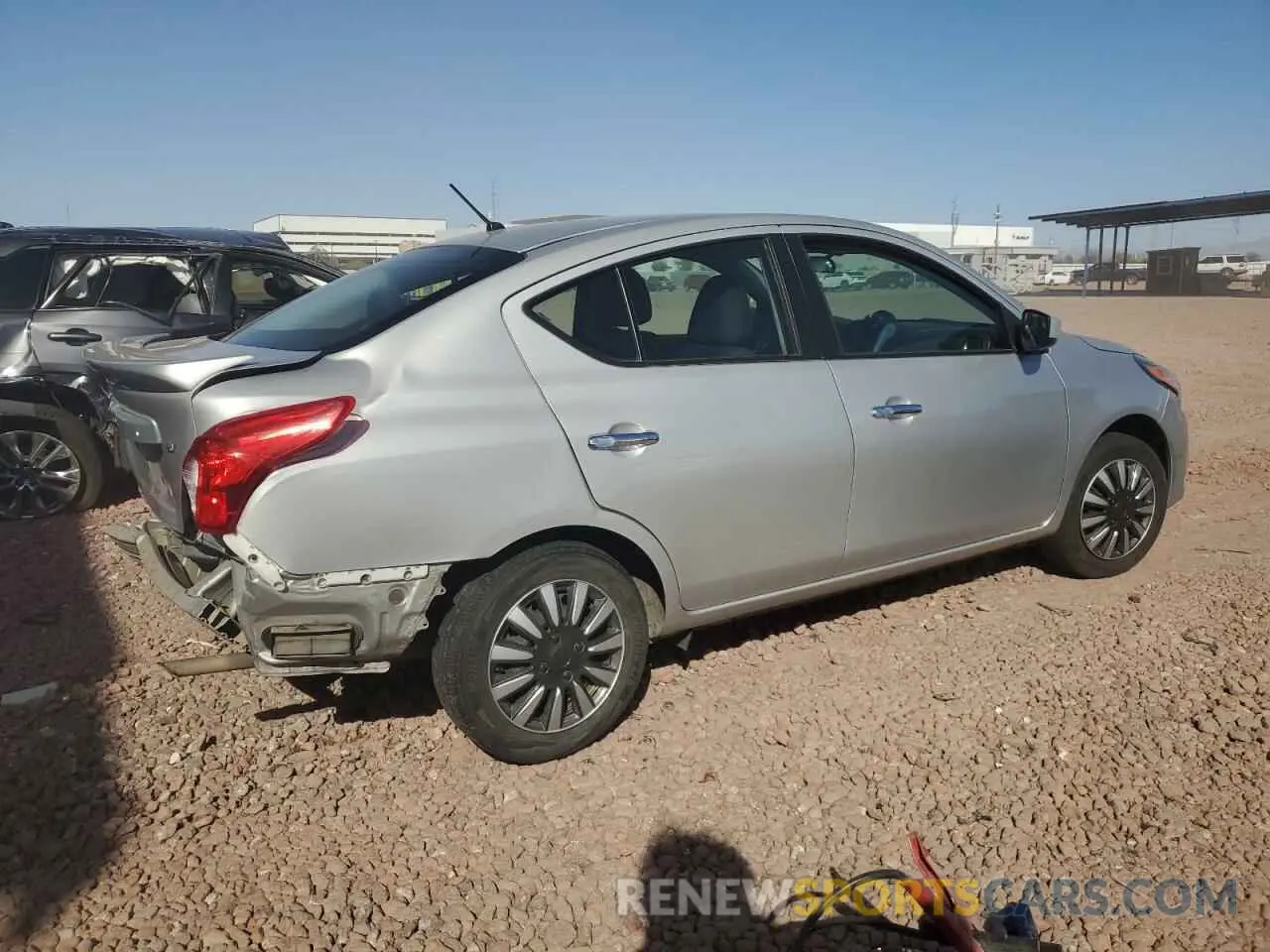 3 Photograph of a damaged car 3N1CN7APXKL849371 NISSAN VERSA 2019