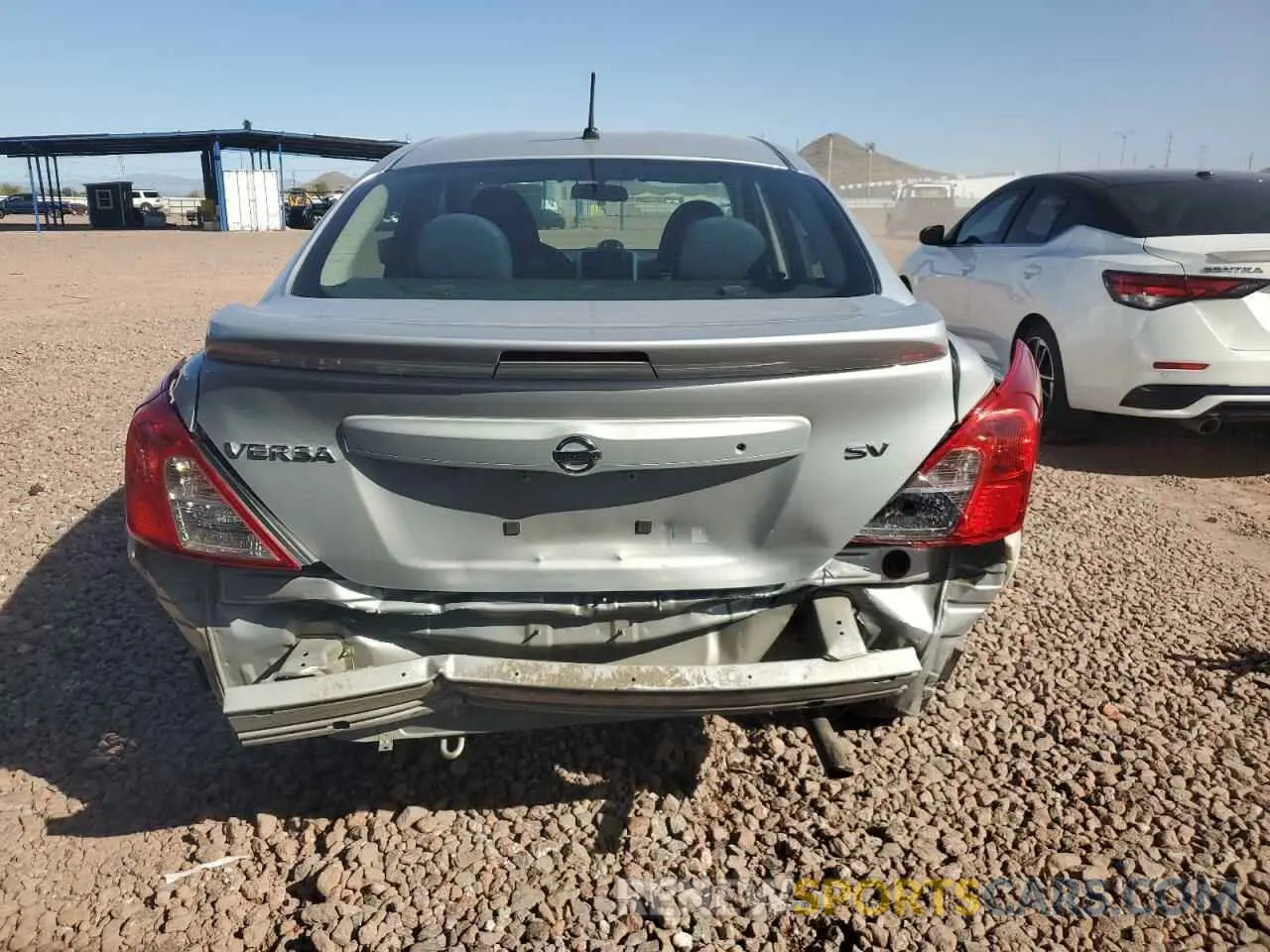 6 Photograph of a damaged car 3N1CN7APXKL849371 NISSAN VERSA 2019