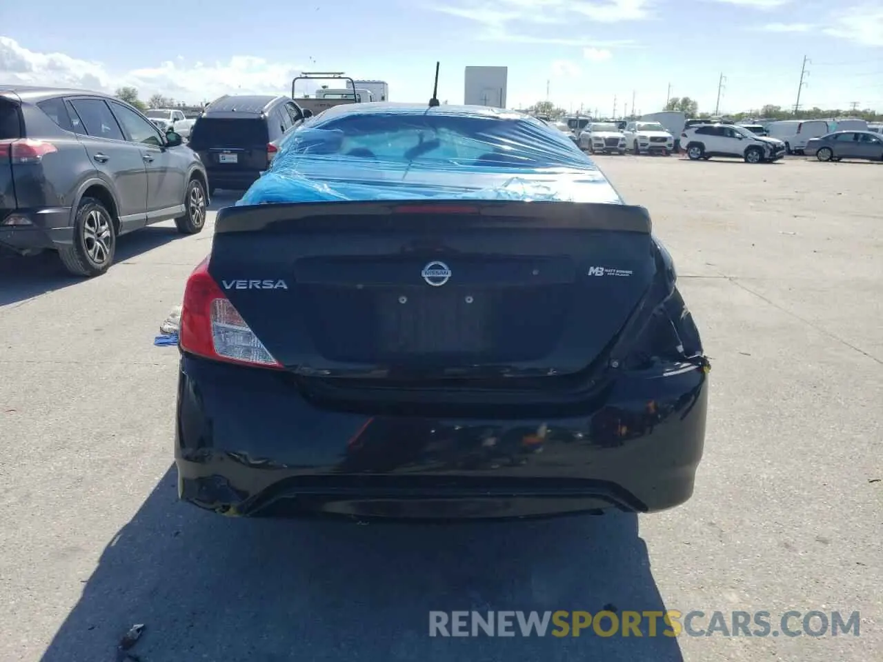 6 Photograph of a damaged car 3N1CN7APXKL865117 NISSAN VERSA 2019
