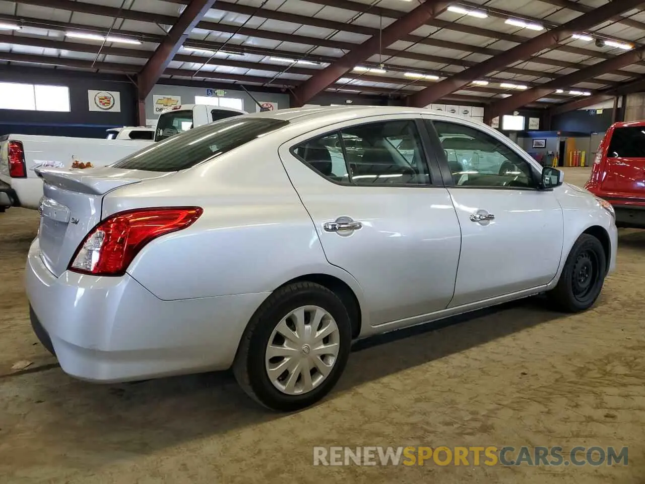 3 Photograph of a damaged car 3N1CN7APXKL875002 NISSAN VERSA 2019