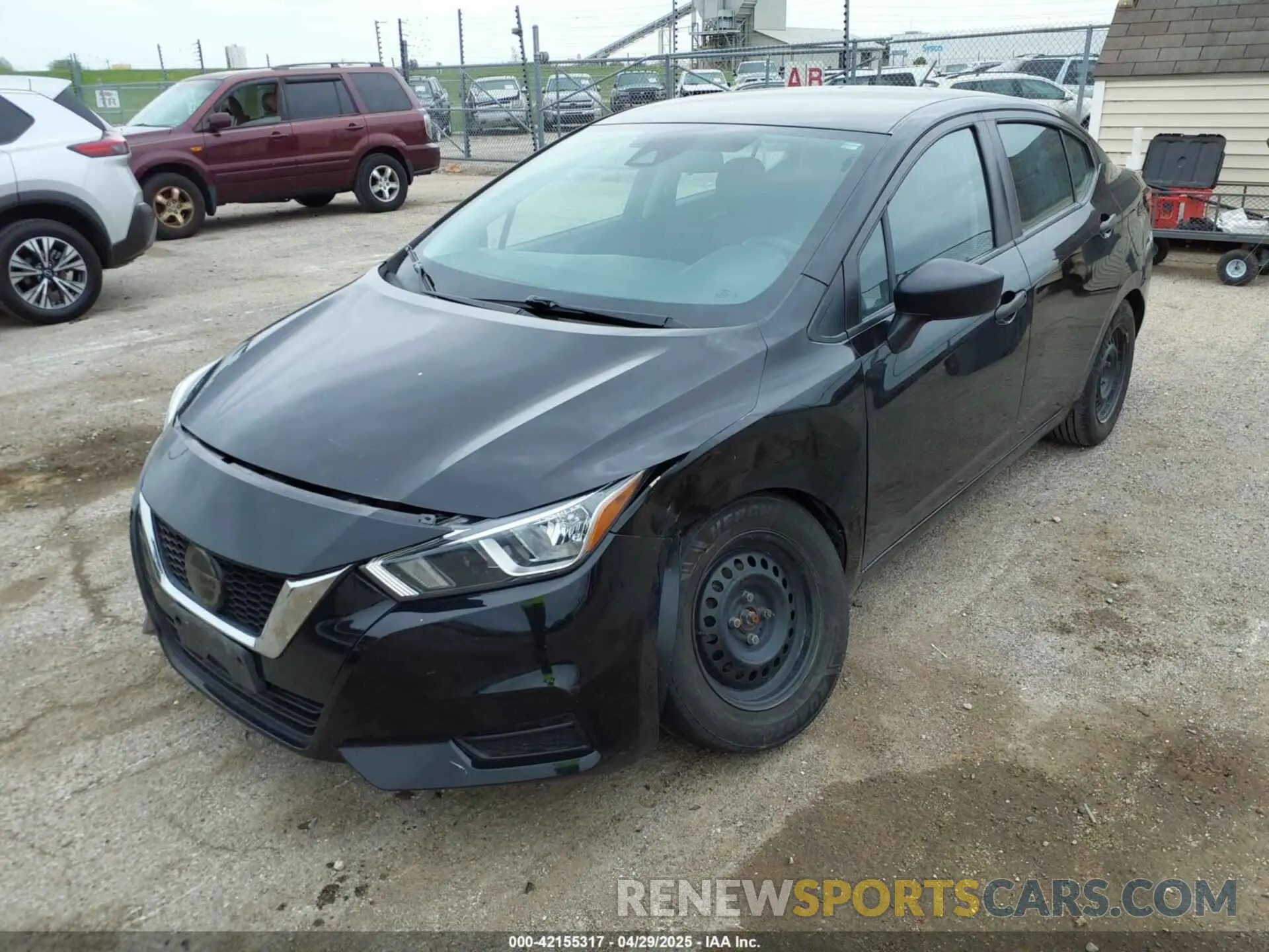 2 Photograph of a damaged car 3N1CN8BV1LL888094 NISSAN VERSA 2020