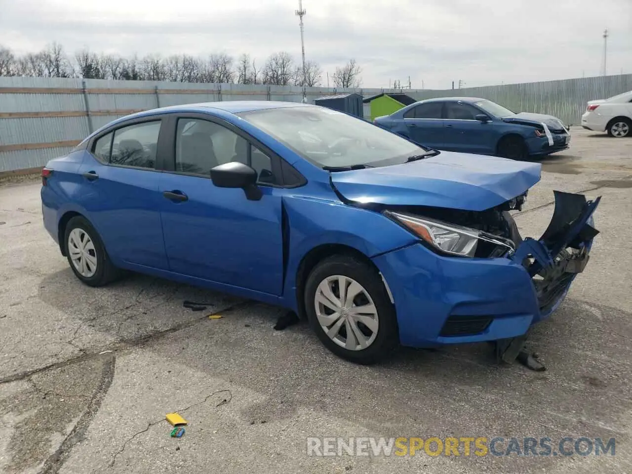 4 Photograph of a damaged car 3N1CN8BV5LL891368 NISSAN VERSA 2020