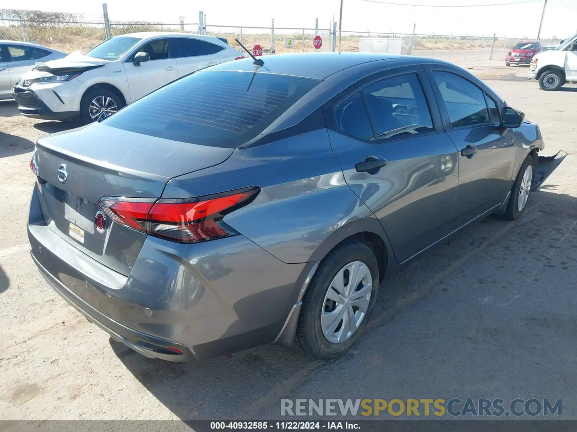 4 Photograph of a damaged car 3N1CN8BV8LL870837 NISSAN VERSA 2020