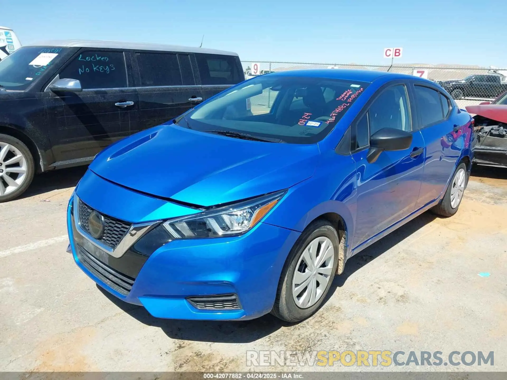 2 Photograph of a damaged car 3N1CN8DV0LL801833 NISSAN VERSA 2020