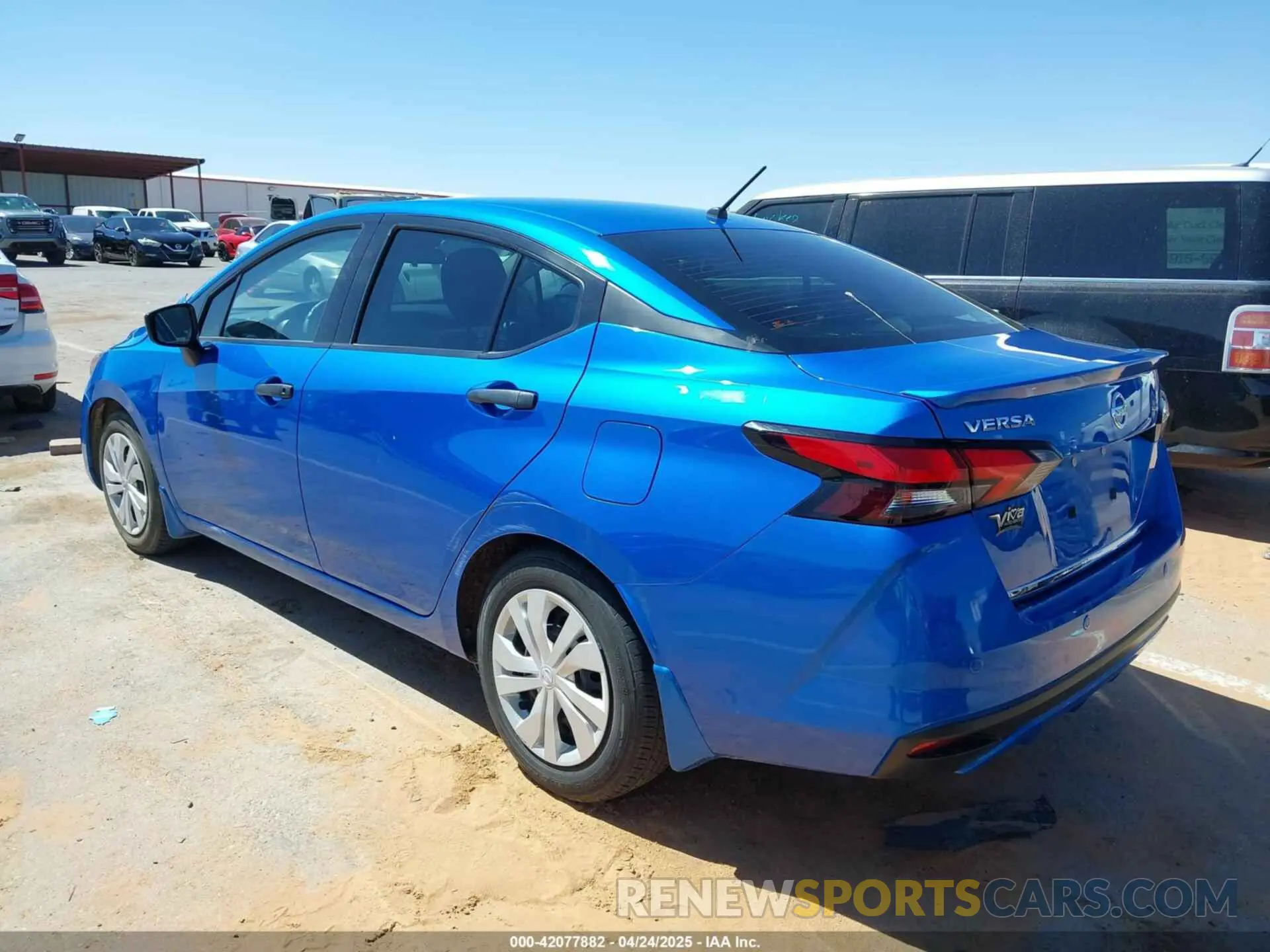 3 Photograph of a damaged car 3N1CN8DV0LL801833 NISSAN VERSA 2020