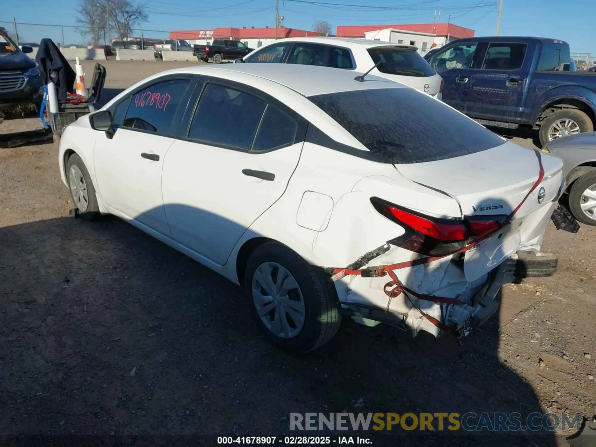 3 Photograph of a damaged car 3N1CN8DV0LL806403 NISSAN VERSA 2020