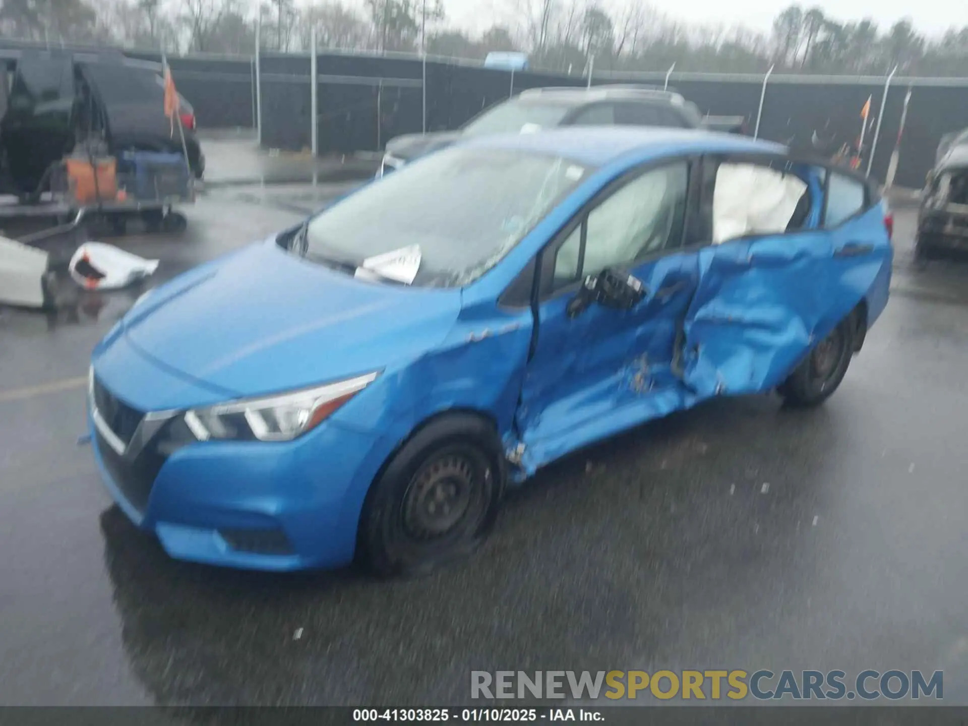 2 Photograph of a damaged car 3N1CN8DV2LL804927 NISSAN VERSA 2020