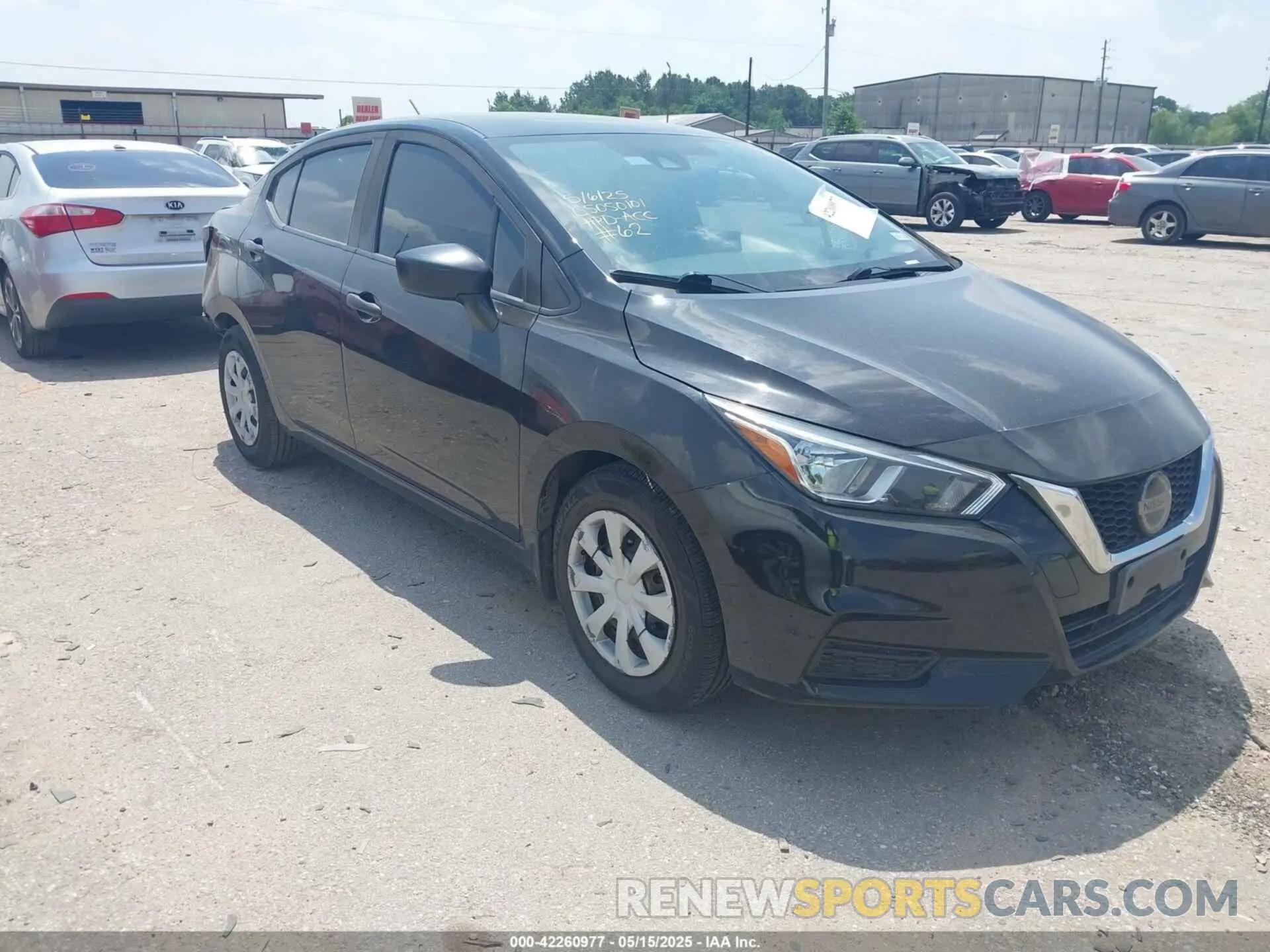 1 Photograph of a damaged car 3N1CN8DV2LL873214 NISSAN VERSA 2020