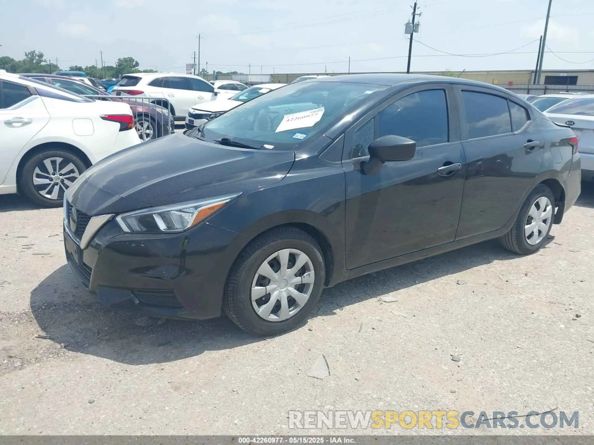 2 Photograph of a damaged car 3N1CN8DV2LL873214 NISSAN VERSA 2020
