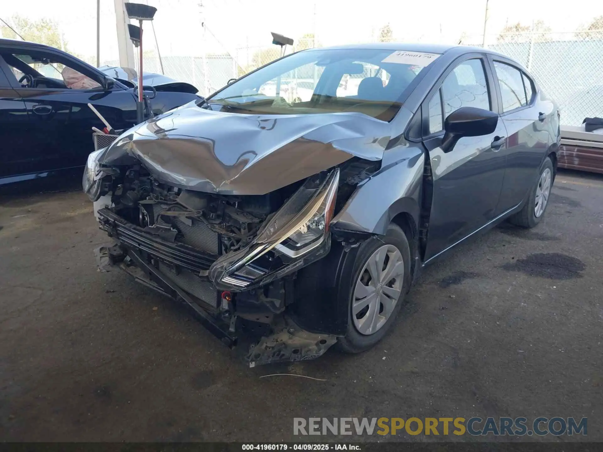 2 Photograph of a damaged car 3N1CN8DV2LL916868 NISSAN VERSA 2020